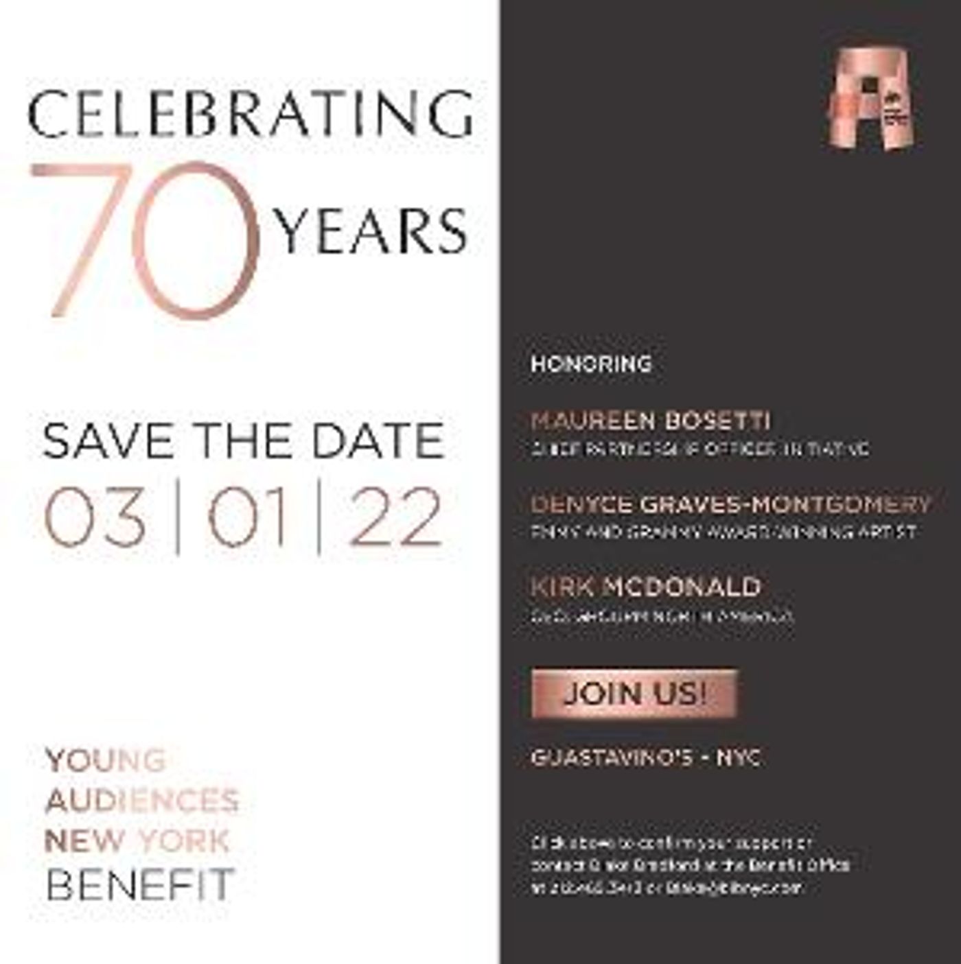 Award Winning Actor Richard Thomas To Host YANY 70th Anniversary Gala  Image