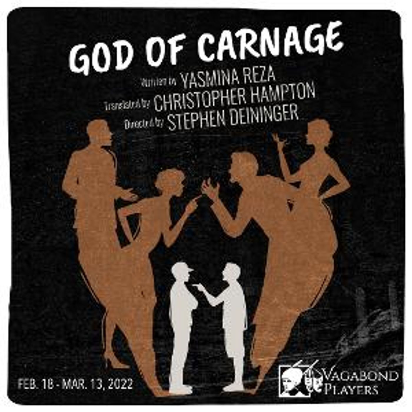 Vagabond Players Reopens With GOD OF CARNAGE By Yasmina Reza  Image
