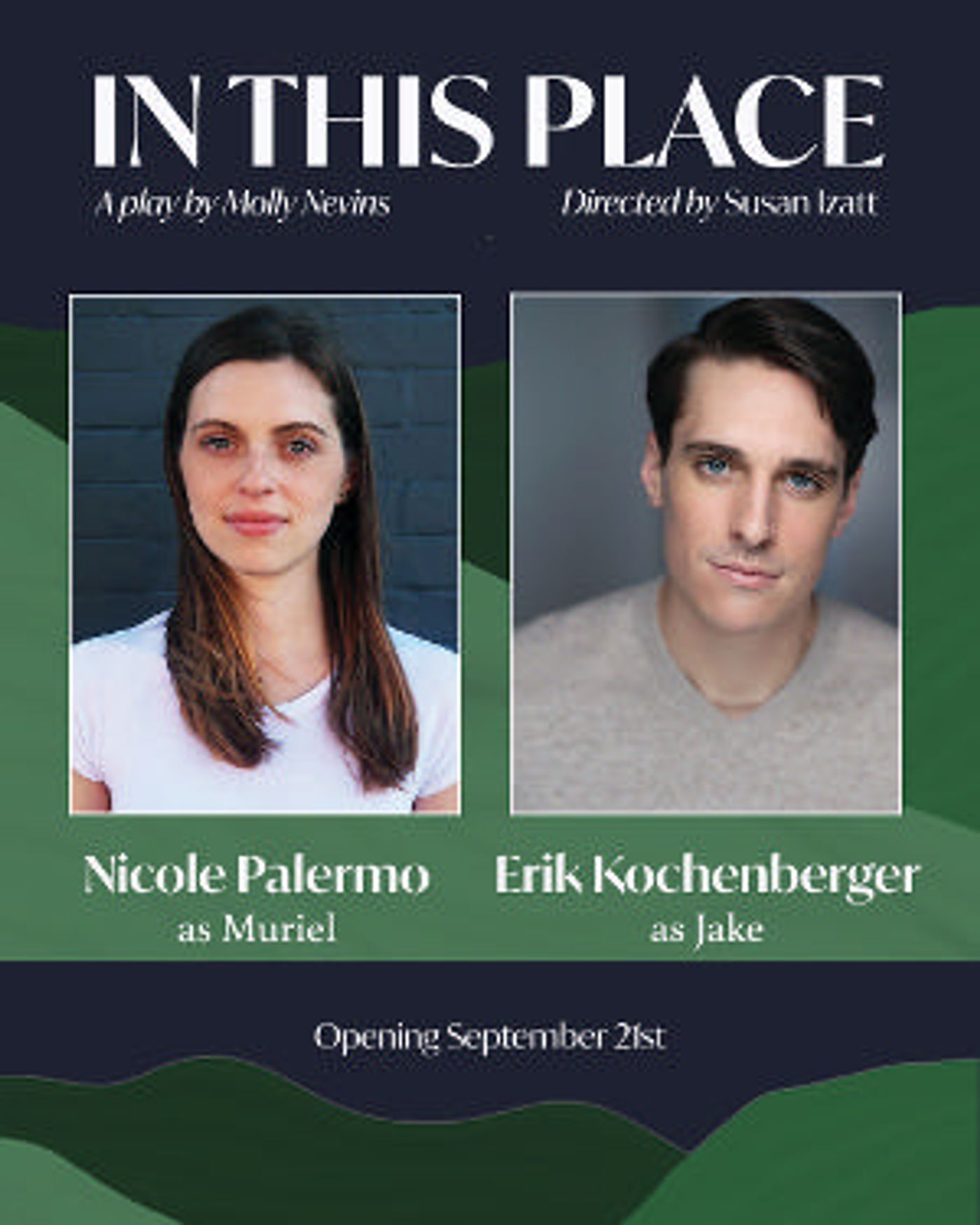 Two-Character Drama IN THIS PLACE To Premiere At The Broadway Bound Theatre Festival  Image