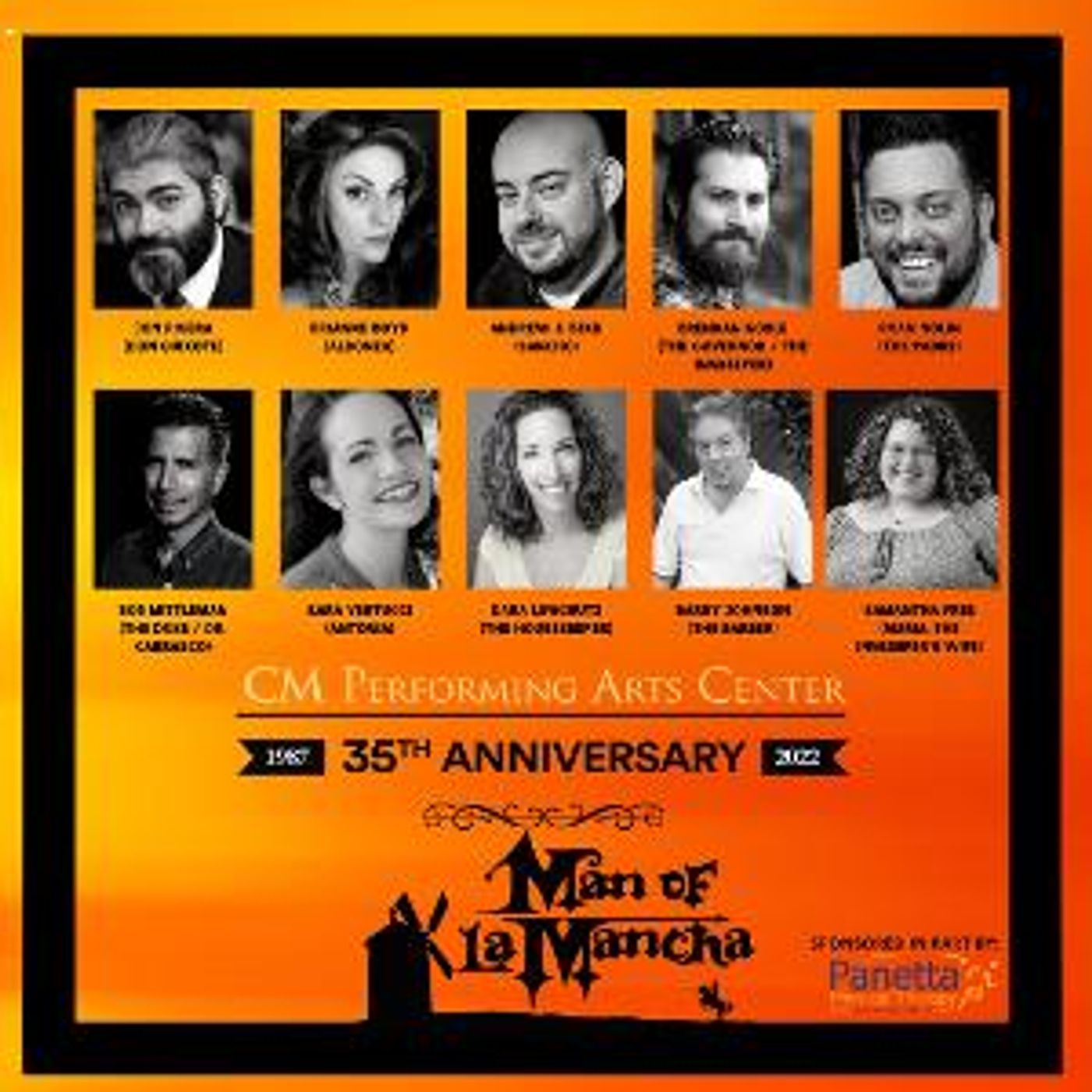 Casting Announced For CM Performing Arts Center's MAN OF LA MANCHA  Image