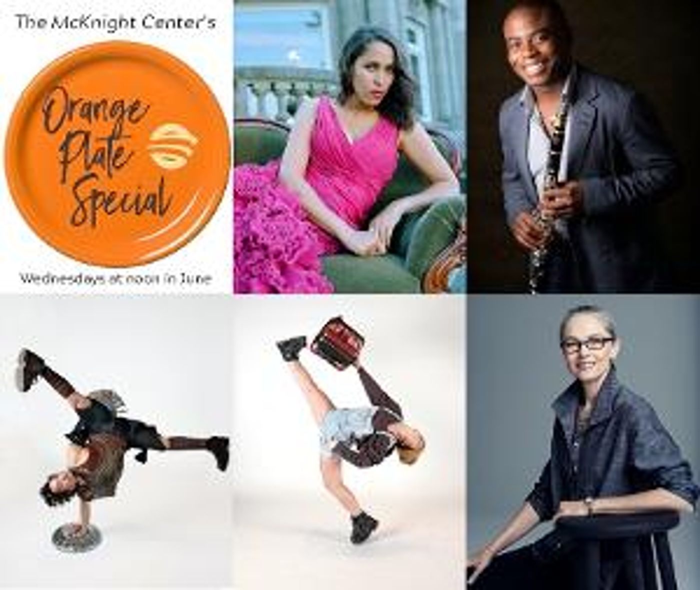 The McKnight Center Unveils June Artists Series ORANGE PLATE SPECIAL  Image