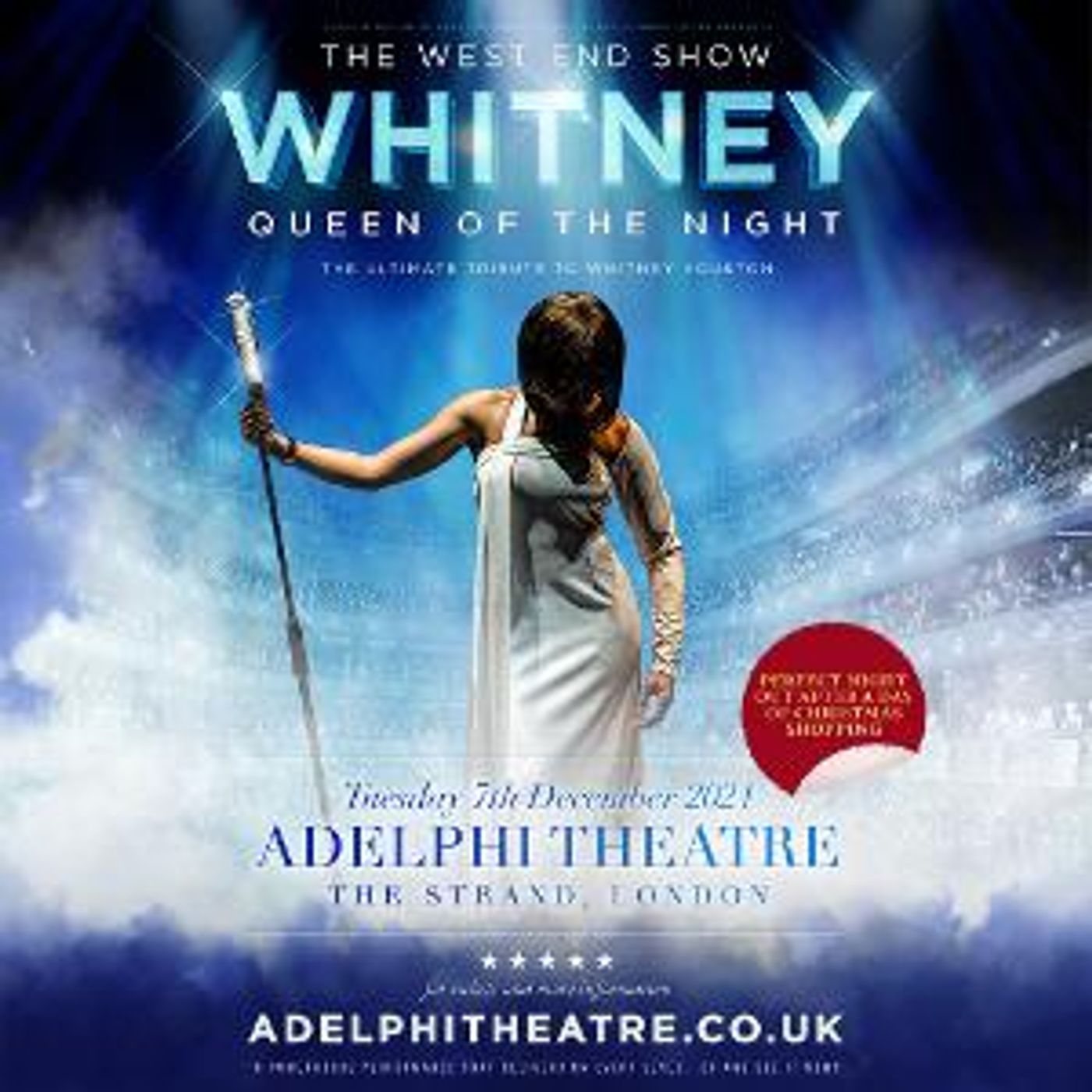 WHITNEY - QUEEN OF THE NIGHT UK Tour is Coming to the Adelphi Theatre  Image
