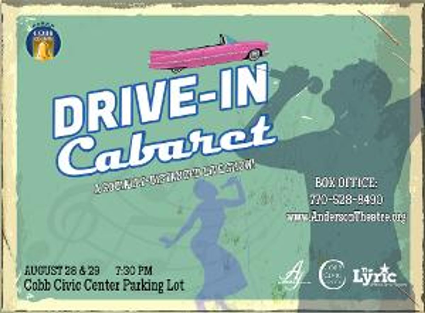 Jennie T. Anderson Theatre To Host Drive-In Cabaret  Image