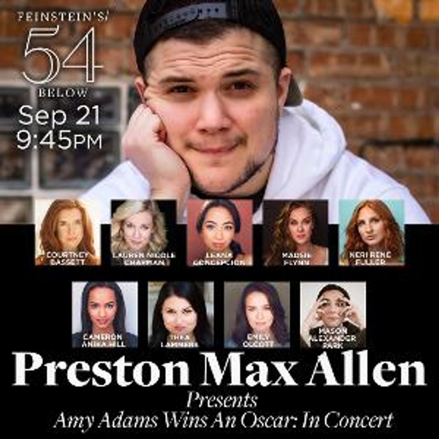 Courtney Bassett, Keri René Fuller, Mason Alexander Park and More Join AMY ADAMS WINS AN OSCAR: IN CONCERT  Image