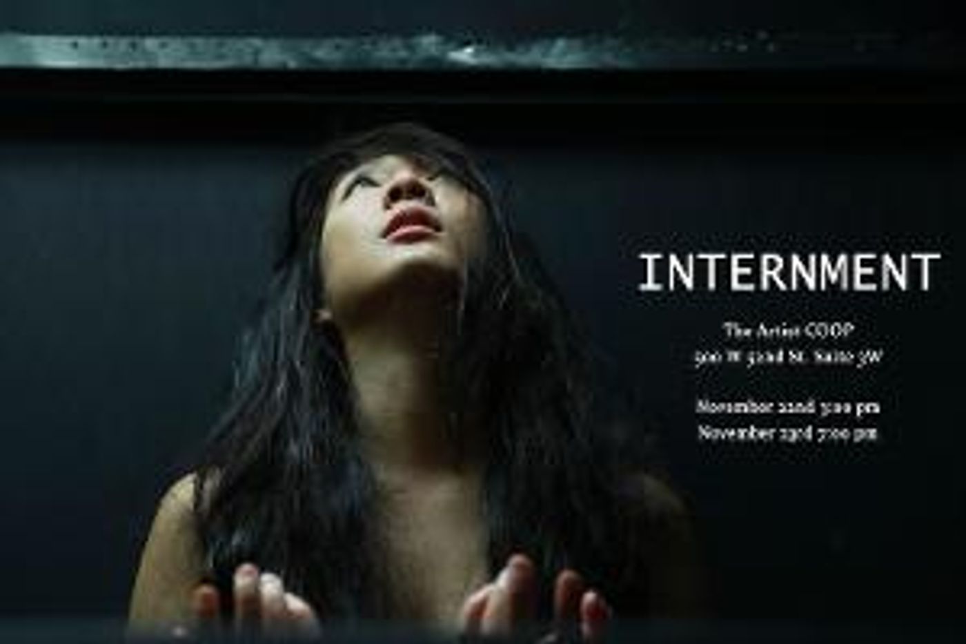 Dorothea Gloria and Russell Legaspi Will Perform INTERNMENT at The Artist COOP  Image