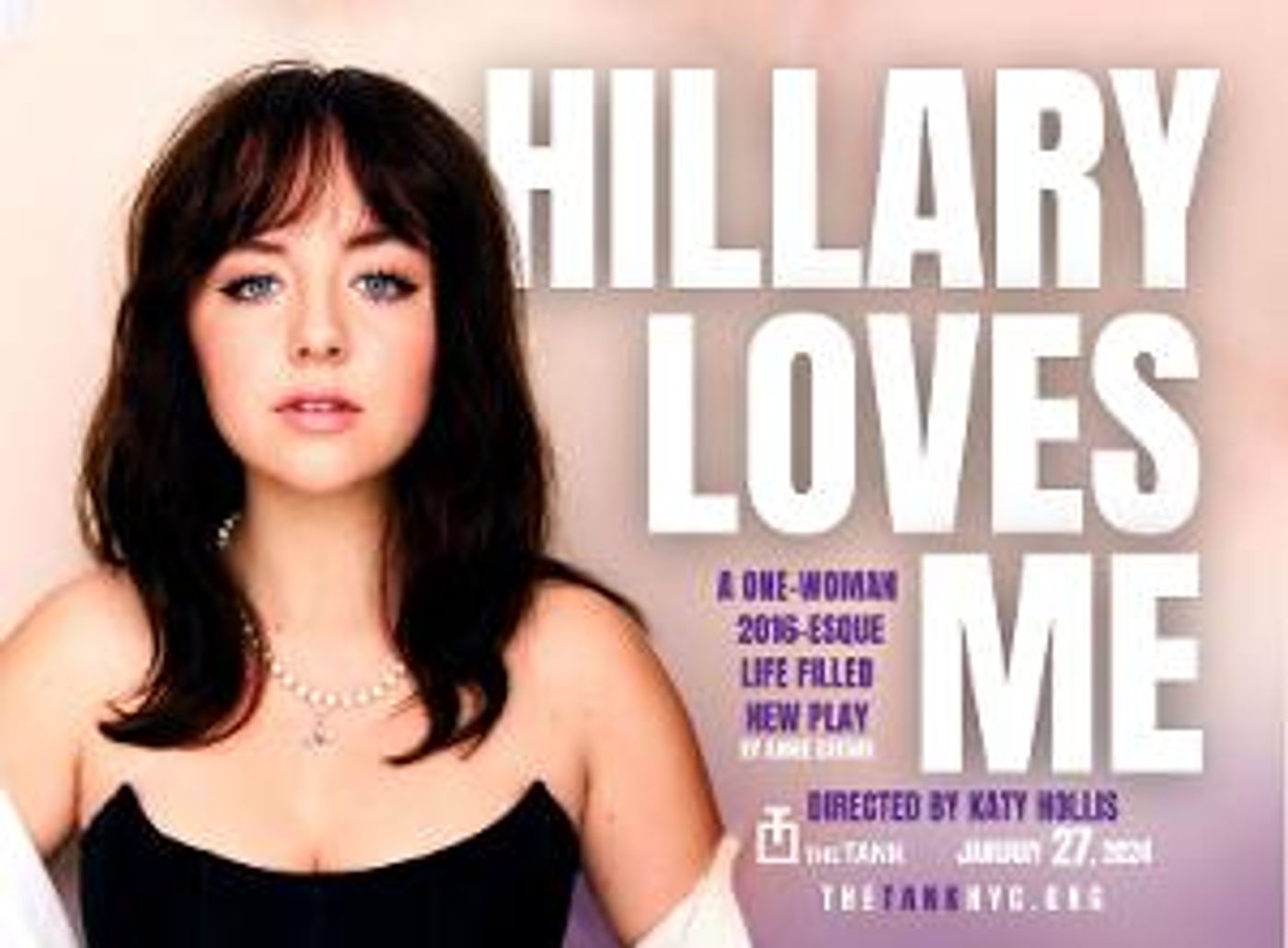 Molly Russo To Star In Annie Brown's HILLARY LOVES ME At The Tank  Image