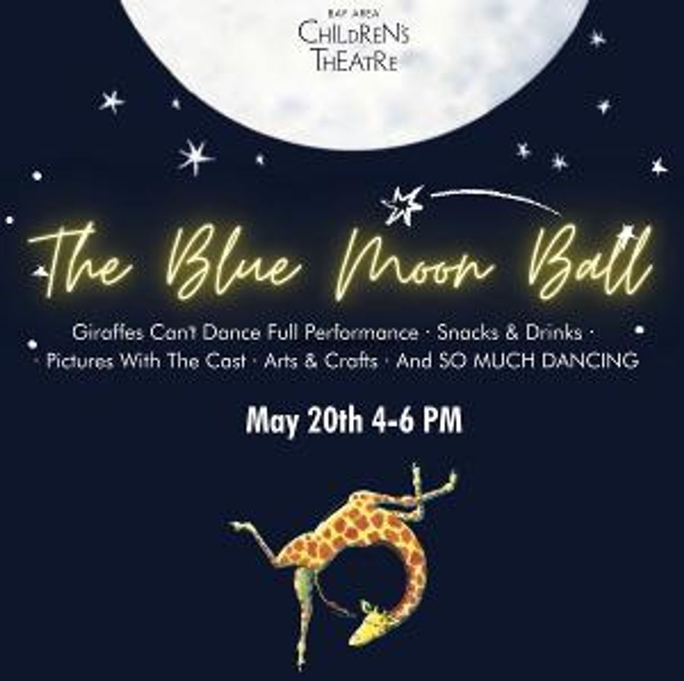 Support The Arts At Bay Area Children's Theatre's Blue Moon Ball  Image
