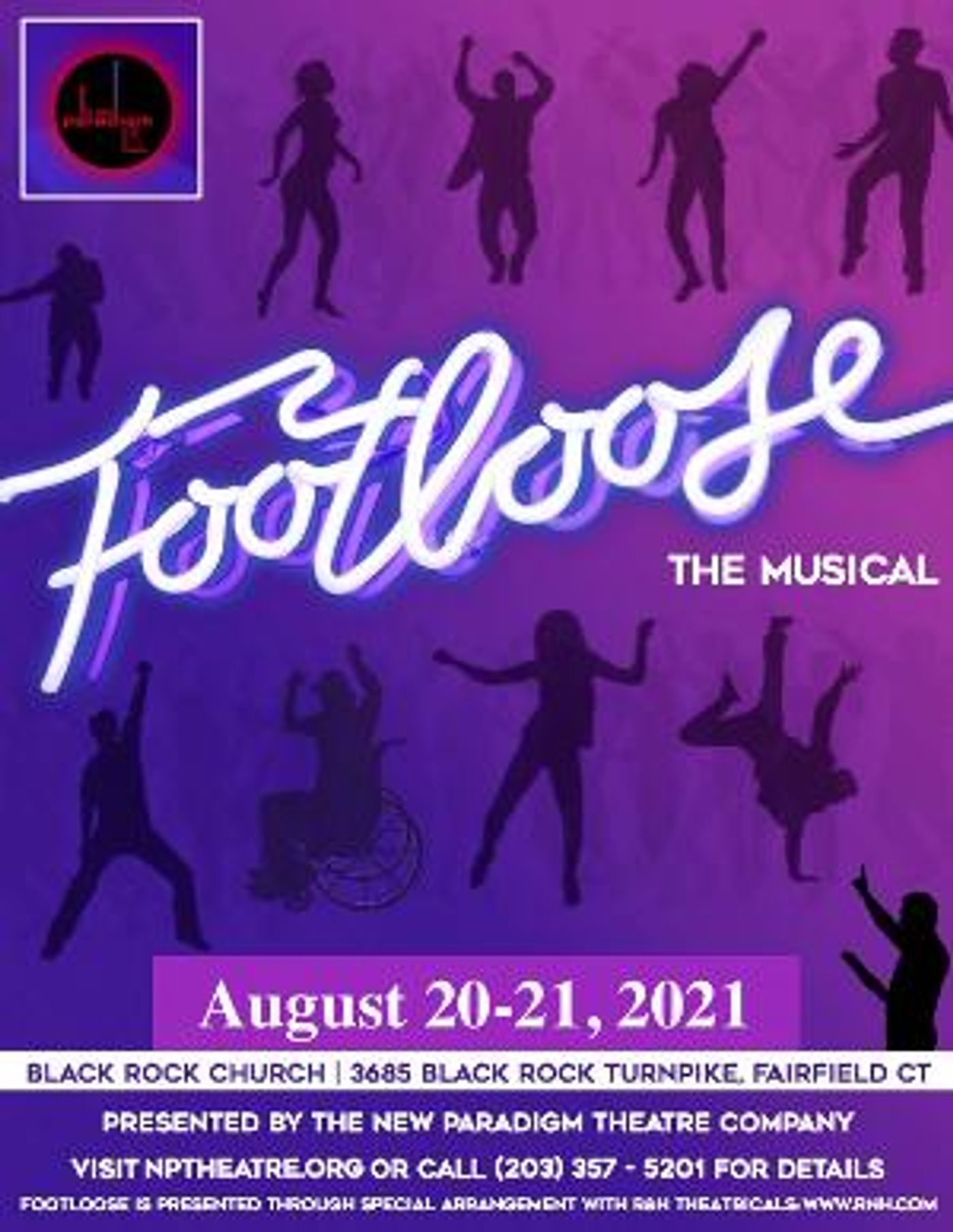 FOOTLOOSE Will Be Performed By The New Paradigm Theatre Company in August  Image