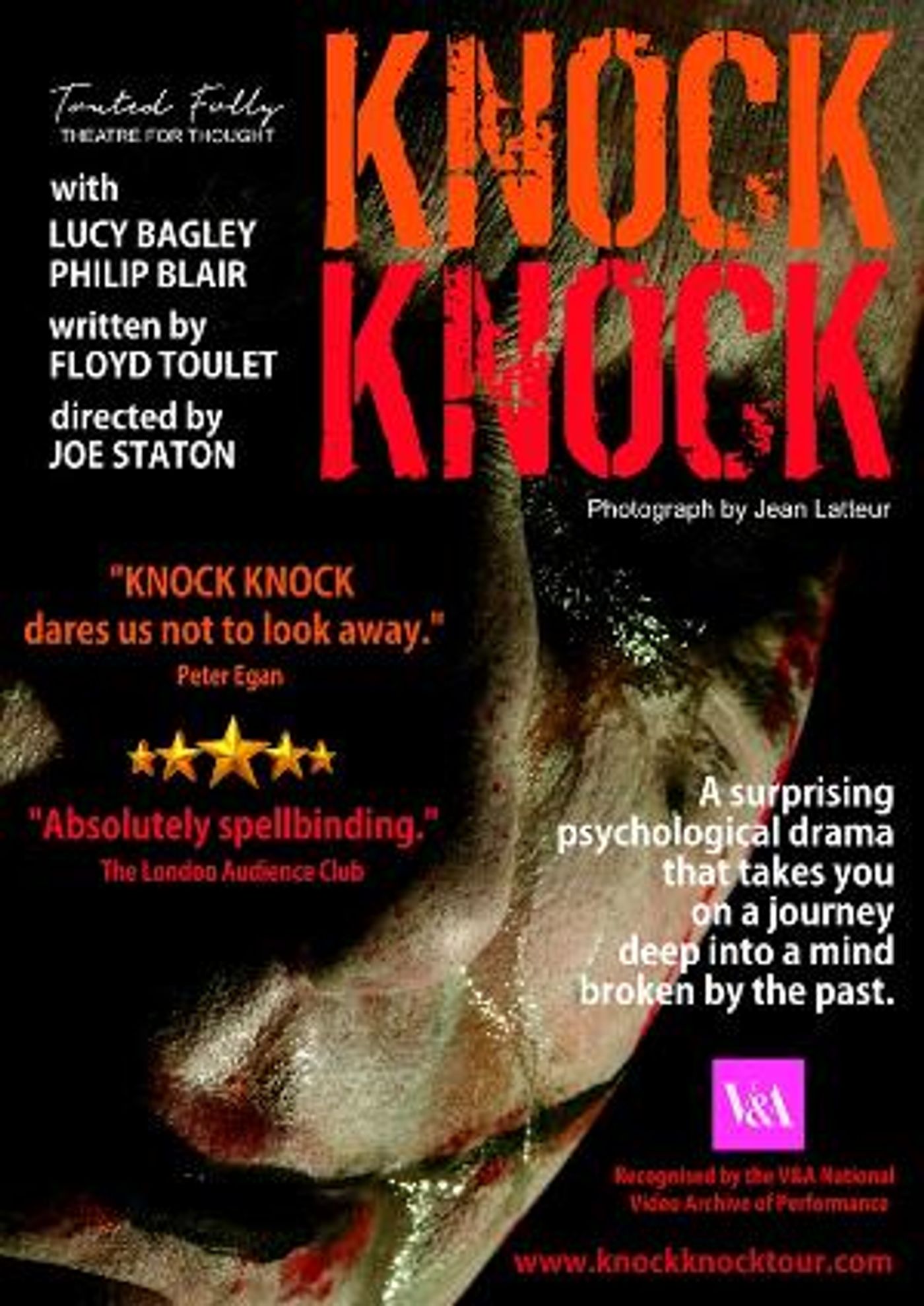 KNOCK KNOCK By Playwright Floyd Toulet Announces Autumn Tour  Image