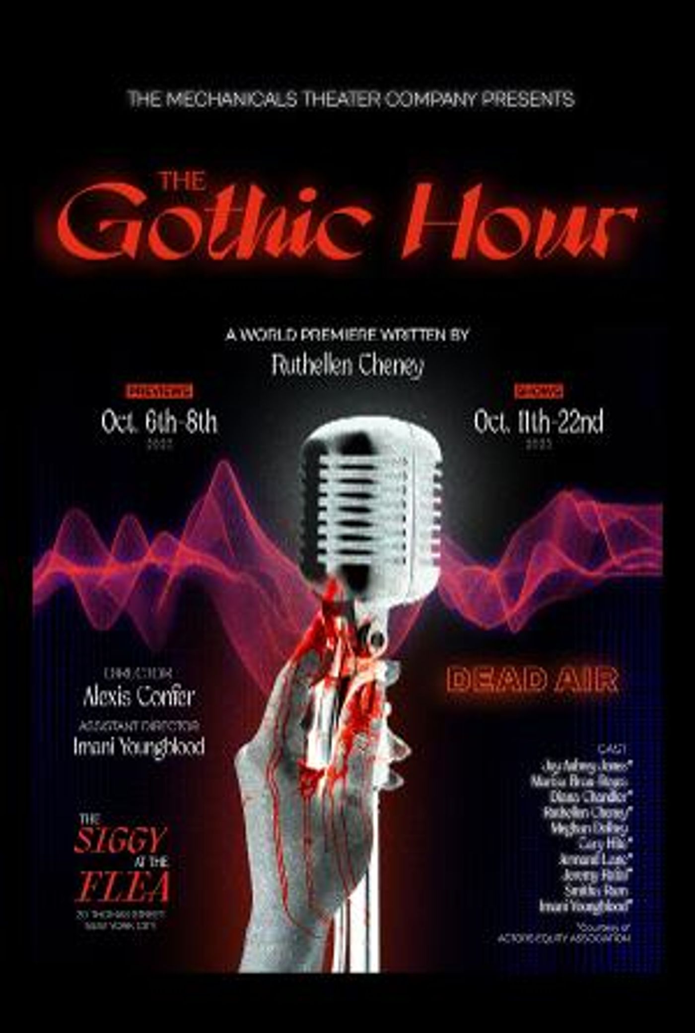New Horror Play THE GOTHIC HOUR To Debut At The FLEA Theater  Image