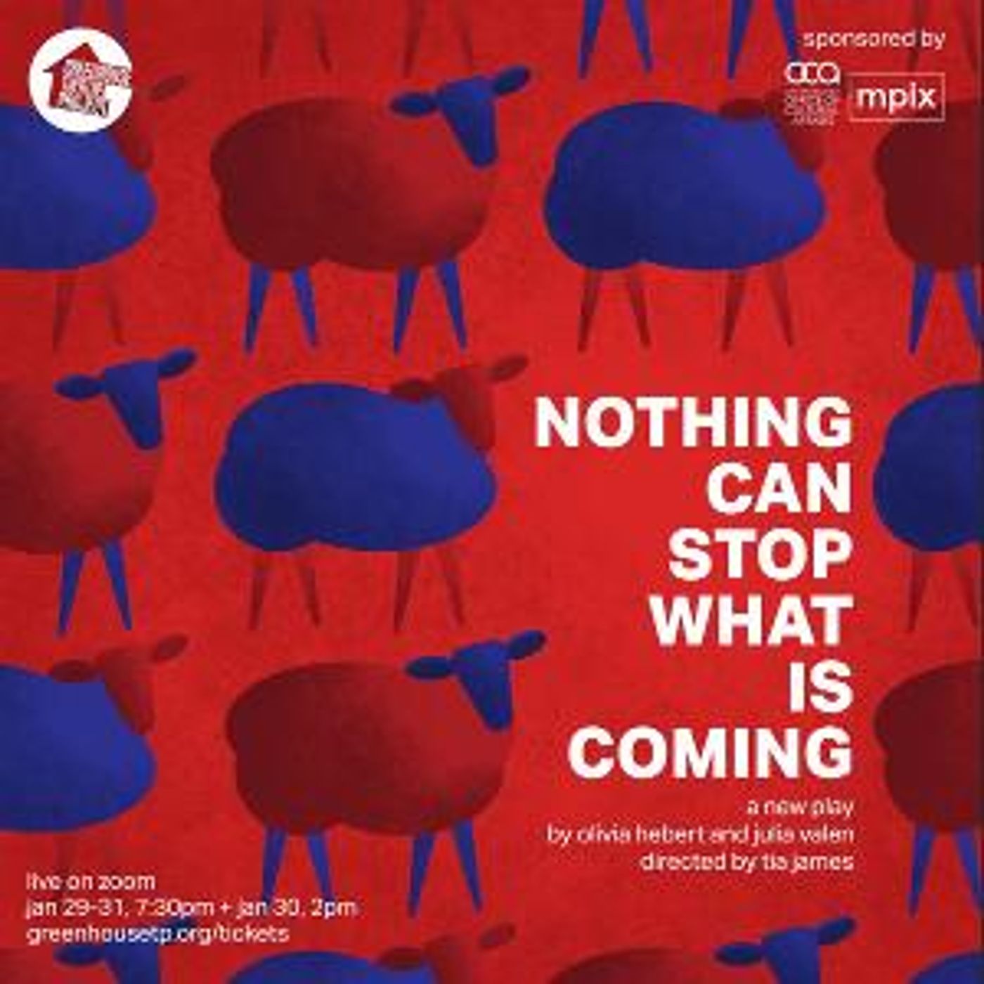 New Play NOTHING CAN STOP WHAT IS COMING Debuts January 29  Image