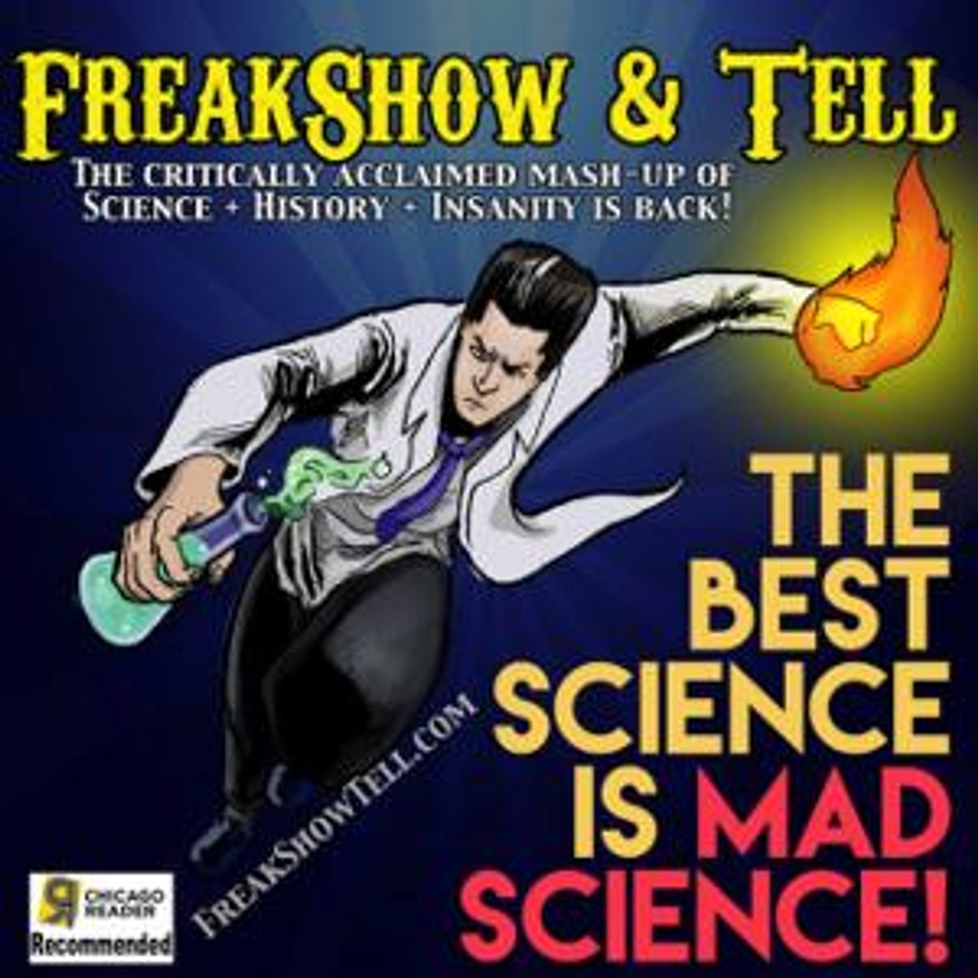 Experience FREAKSHOW & TELL Live in Chicago: A Fusion of Science and Sideshow Acts  Image