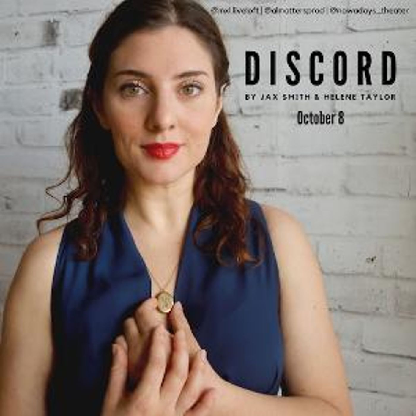 Jax Smith & Helene Taylor Announce Online Premiere Of Short Play DISCORD  Image
