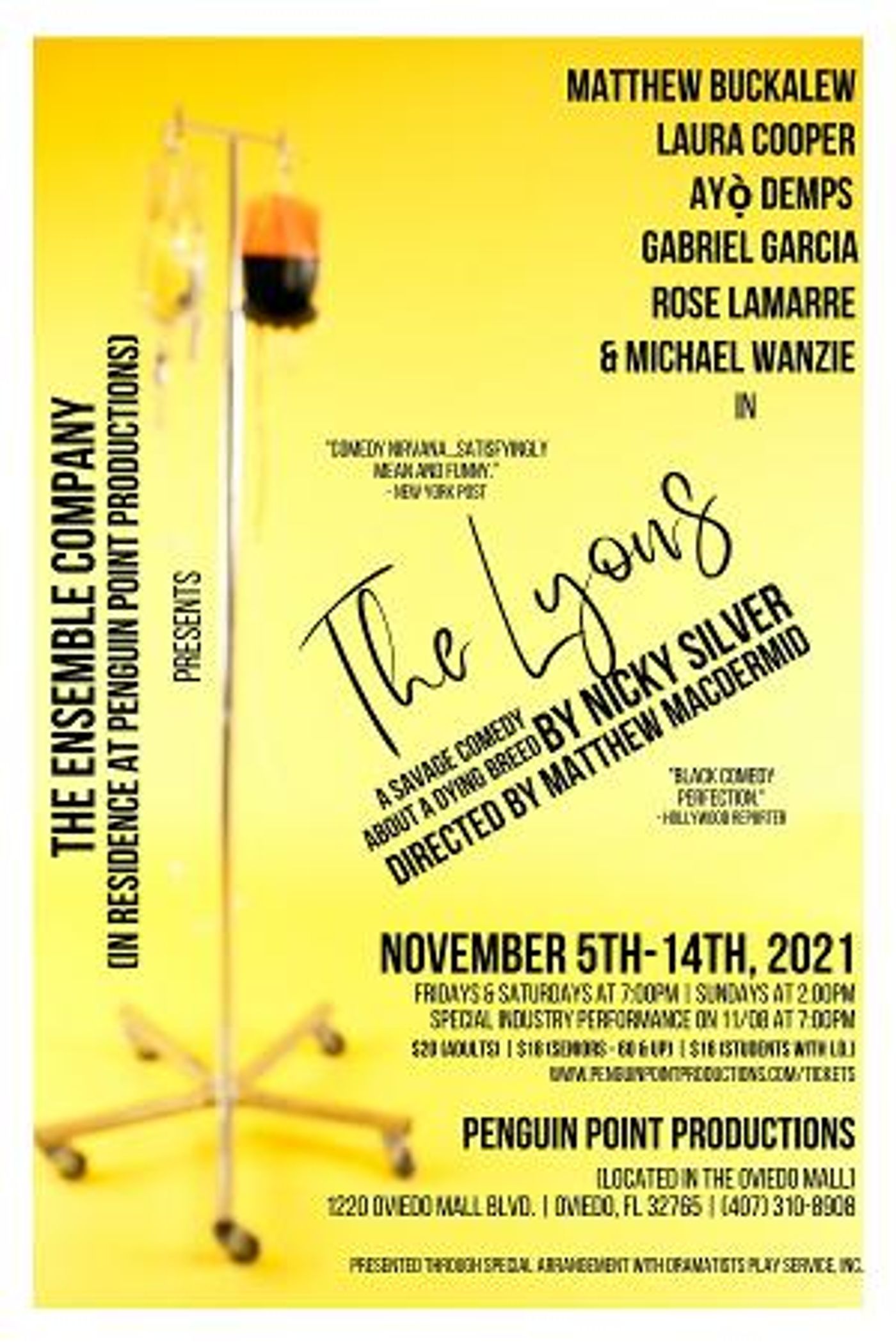 THE LYONS Is Next Up At The Ensemble Company  Image