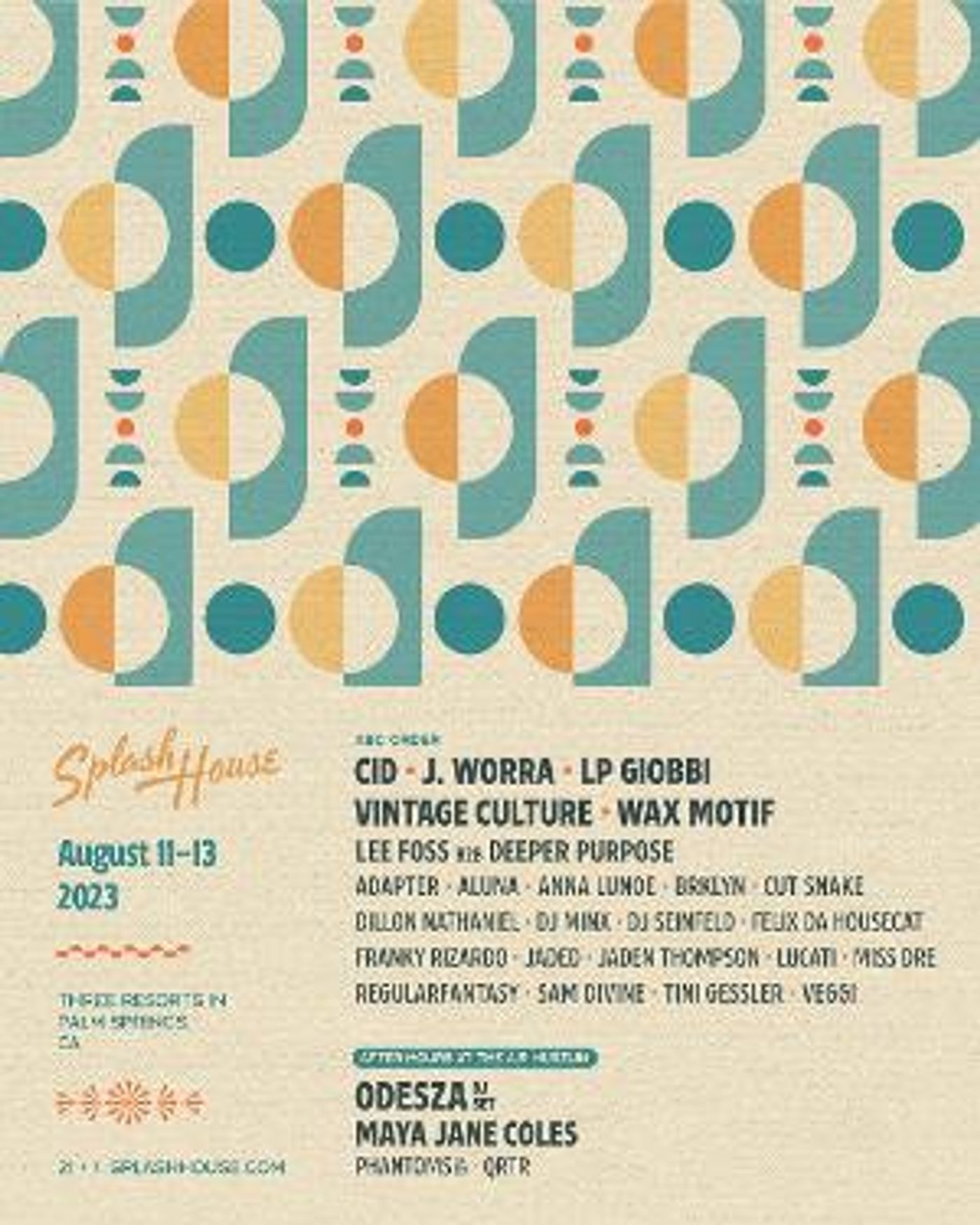 SPLASH HOUSE Reveals Artist Lineups For August 2023 Double Weekenders  Image