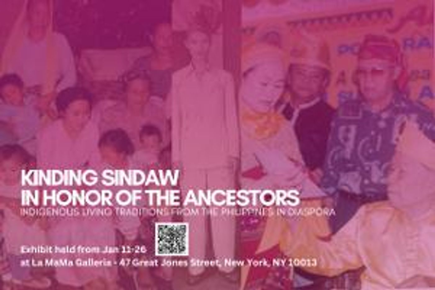 'In Honor of the Ancestors: Indigenous Living Traditions from the Philippines in Diaspora' Exhibition to Open at La MaMa Galleria  Image