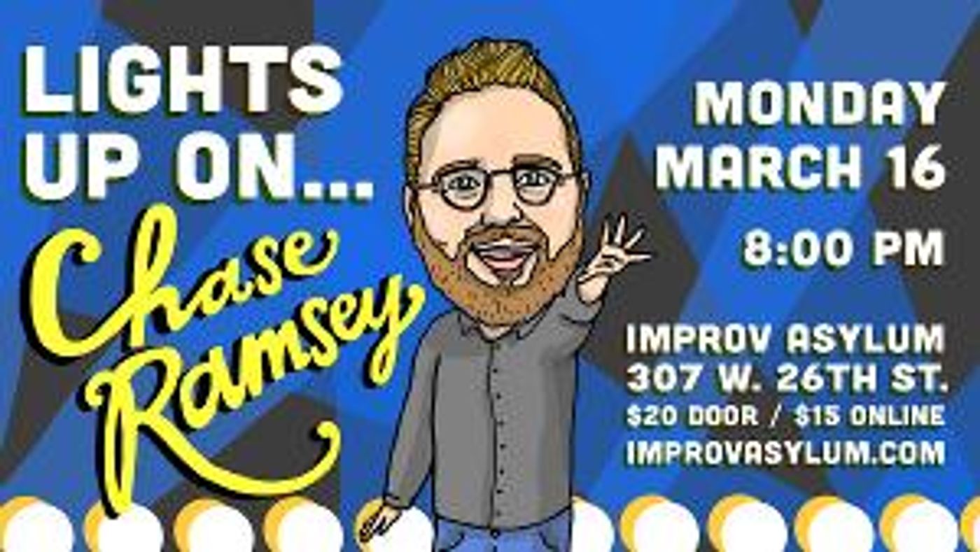 Broadway Meets Musical Improv in LIGHTS UP ON... CHASE RAMSEY  Image