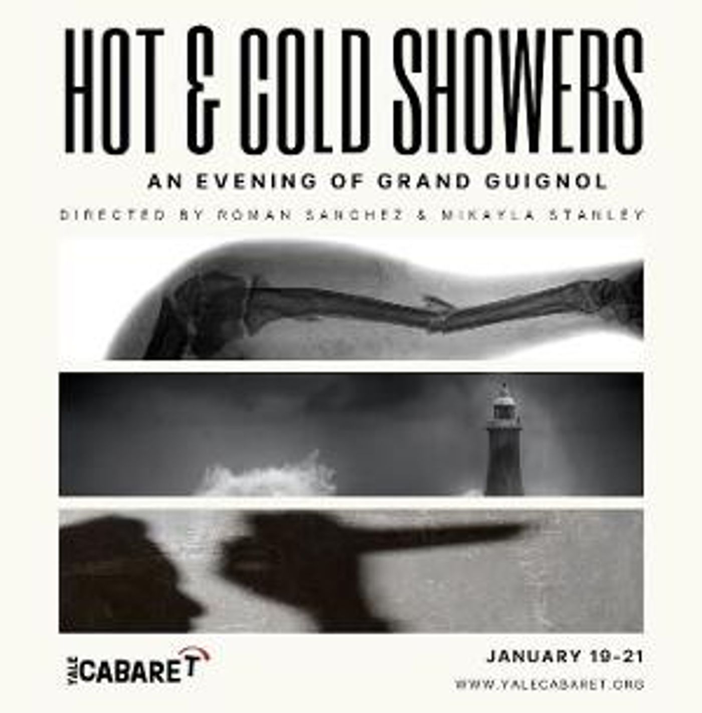 Yale Cabaret 55 Presents HOT & COLD SHOWERS: An Evening Of Grand Guignol  Image