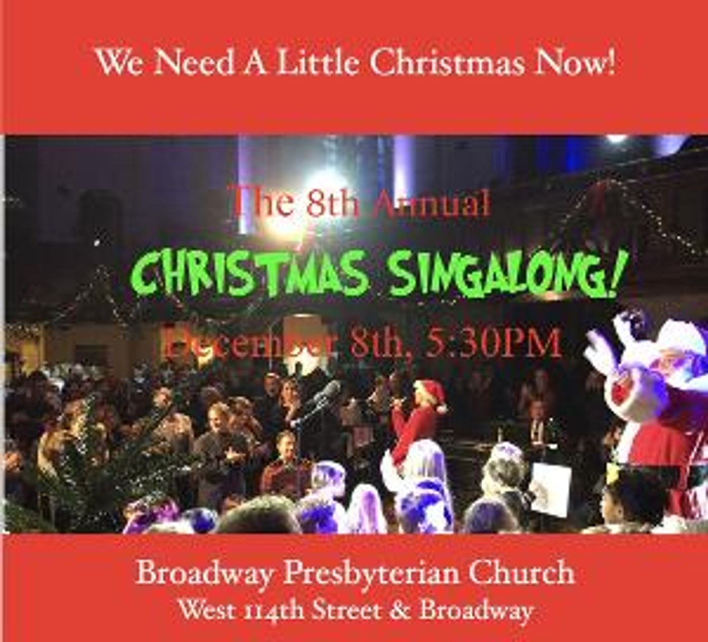 Line Up Set For 8th Annual Christmas Sing Along  Image