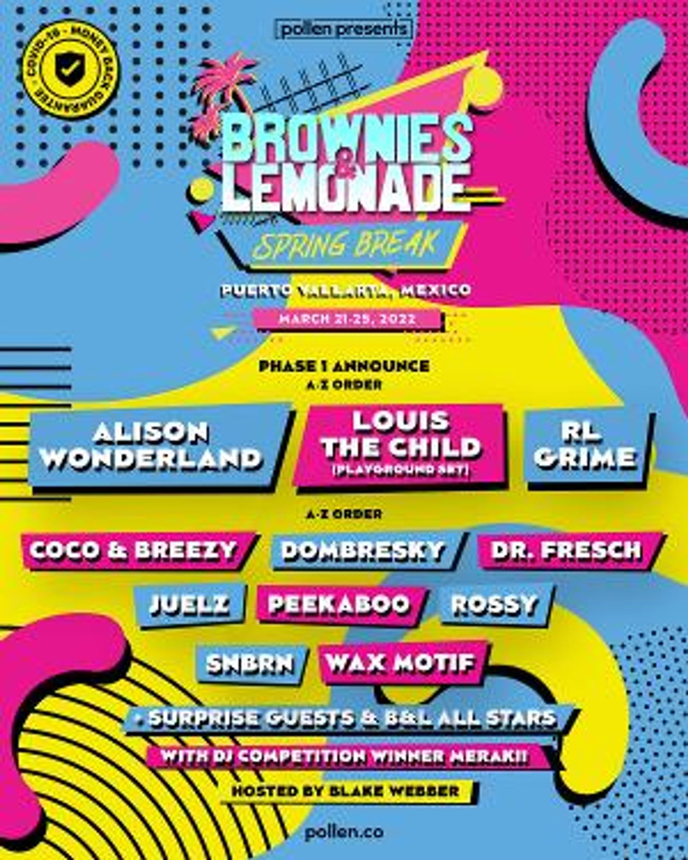 Brownies & Lemonade Announces Spring Break Puerto Vallarta Lineup  Image