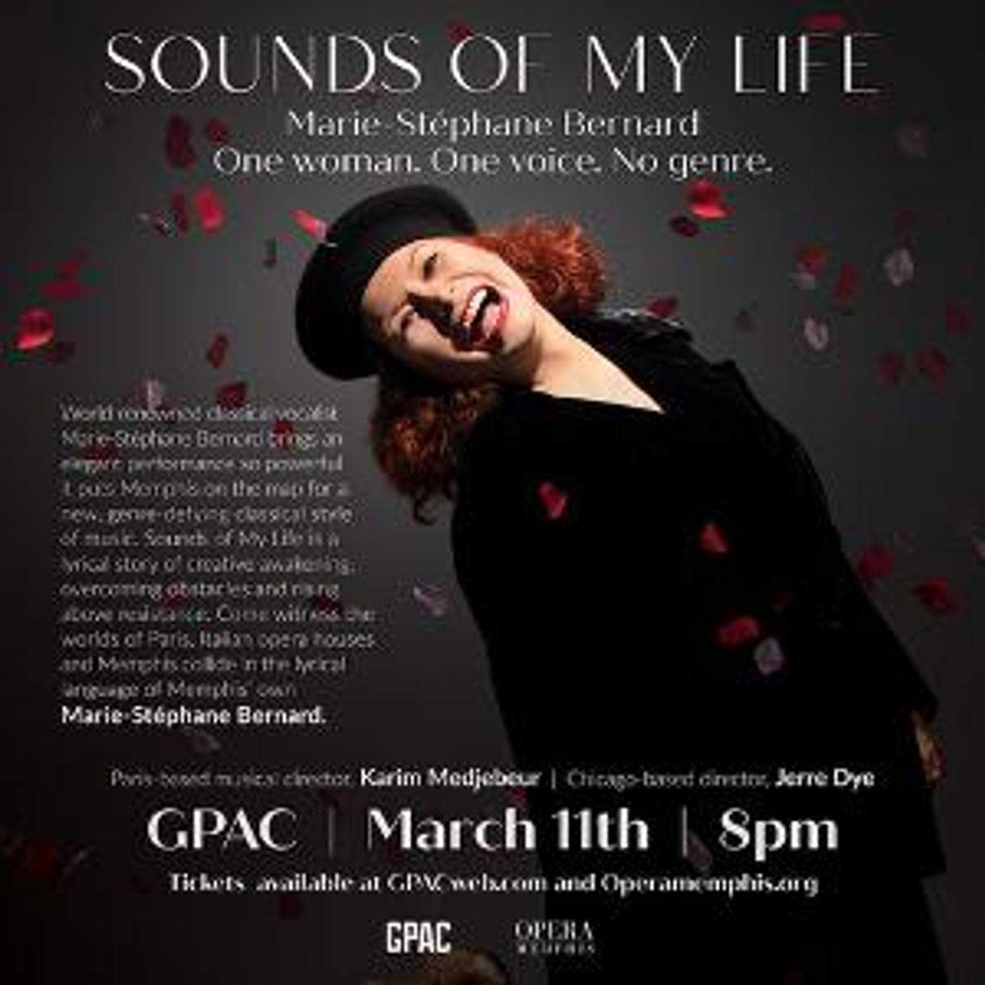 World-Renowned Vocalist Marie-Stéphane Bernard Performs On The GPAC Main Stage  Image