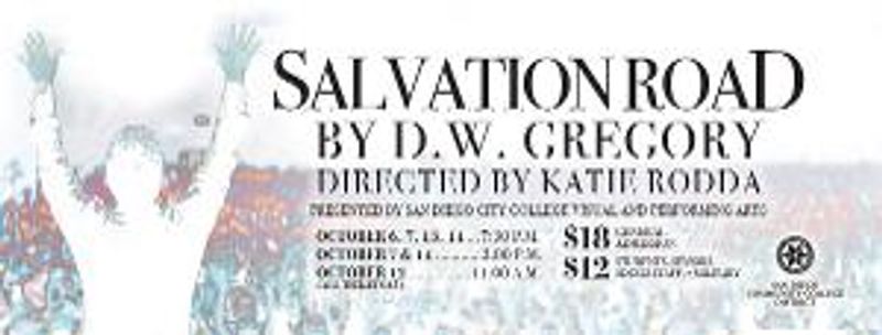 SALVATION ROAD to be Presented at Diego City College in October Image