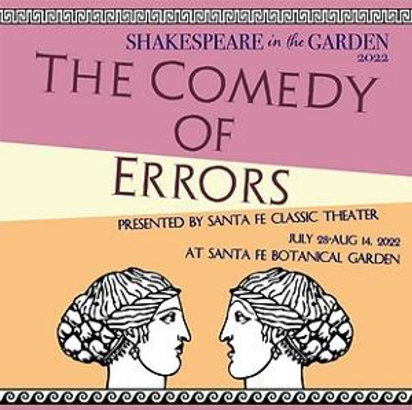 Shakespeare In The Garden Presents THE COMEDY OF ERRORS  Image
