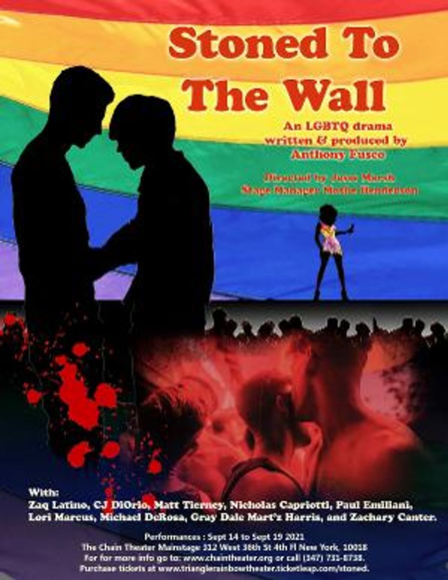 STONED TO THE WALL A New LGBTQ Drama Debuts At The Chain Theater Image