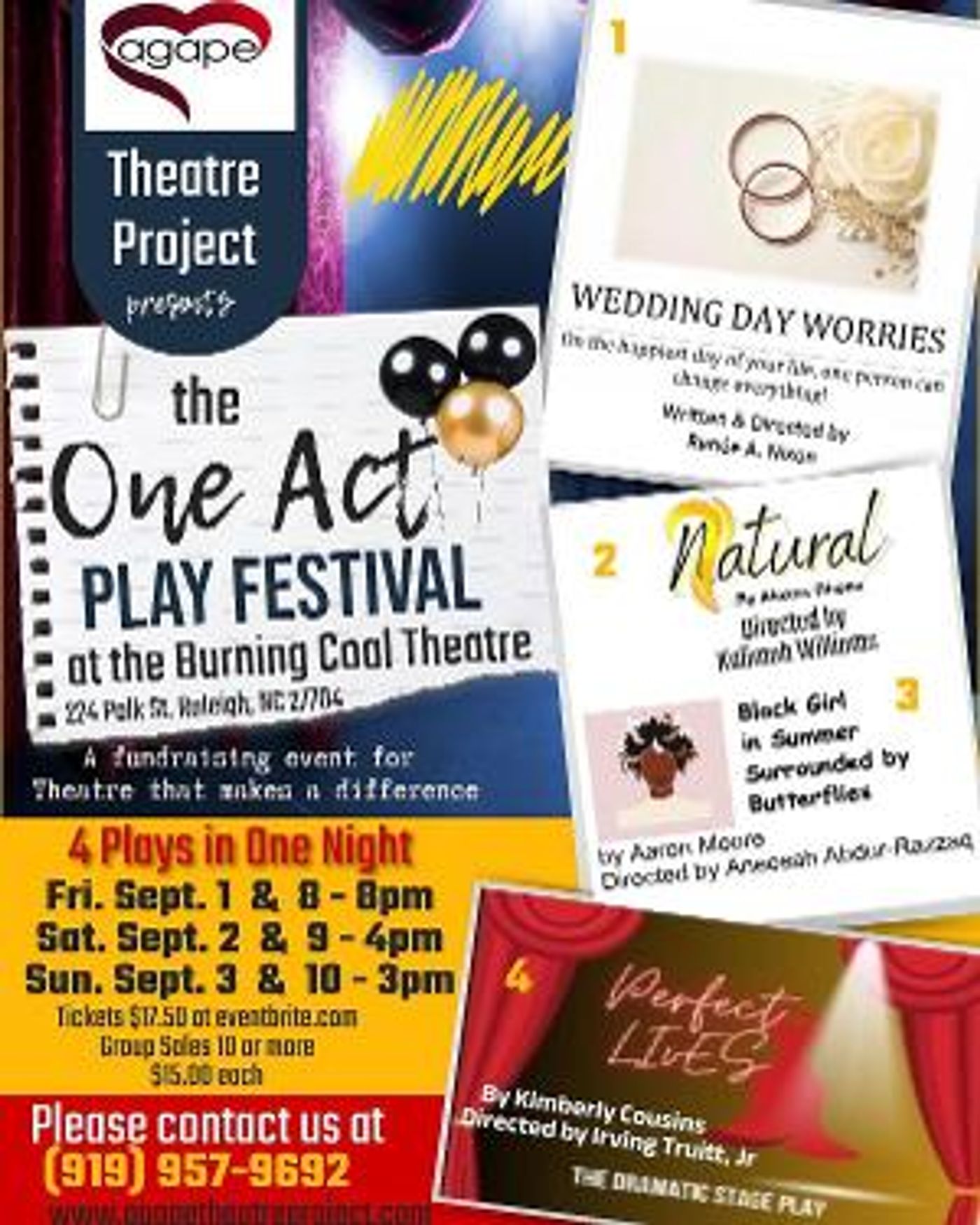 The One Act Play Festival Comes to Burning Coal  Image