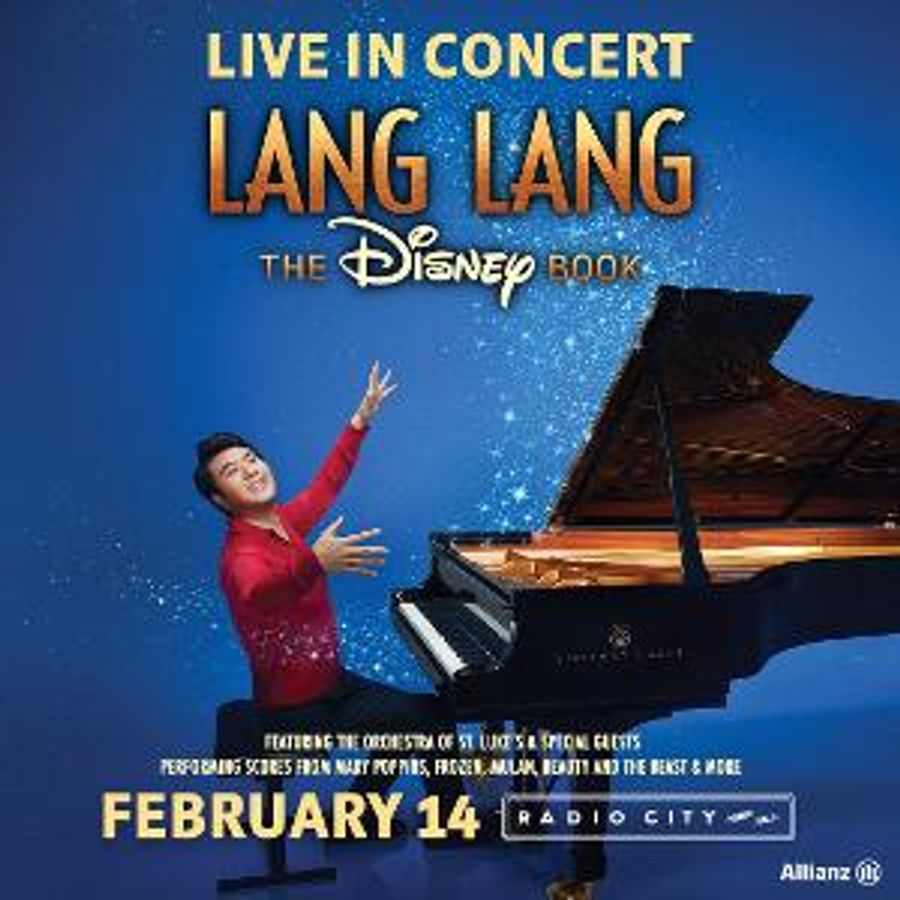 Lang Lang to Present THE DISNEY BOOK LIVE IN CONCERT at Radio City Music Hall in February Image