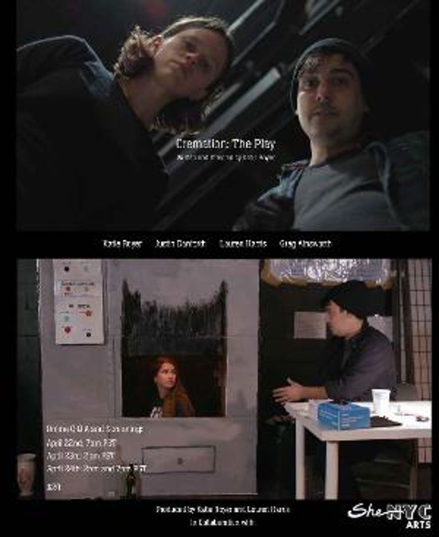 CREMATION: the Play Premiering Online  Image