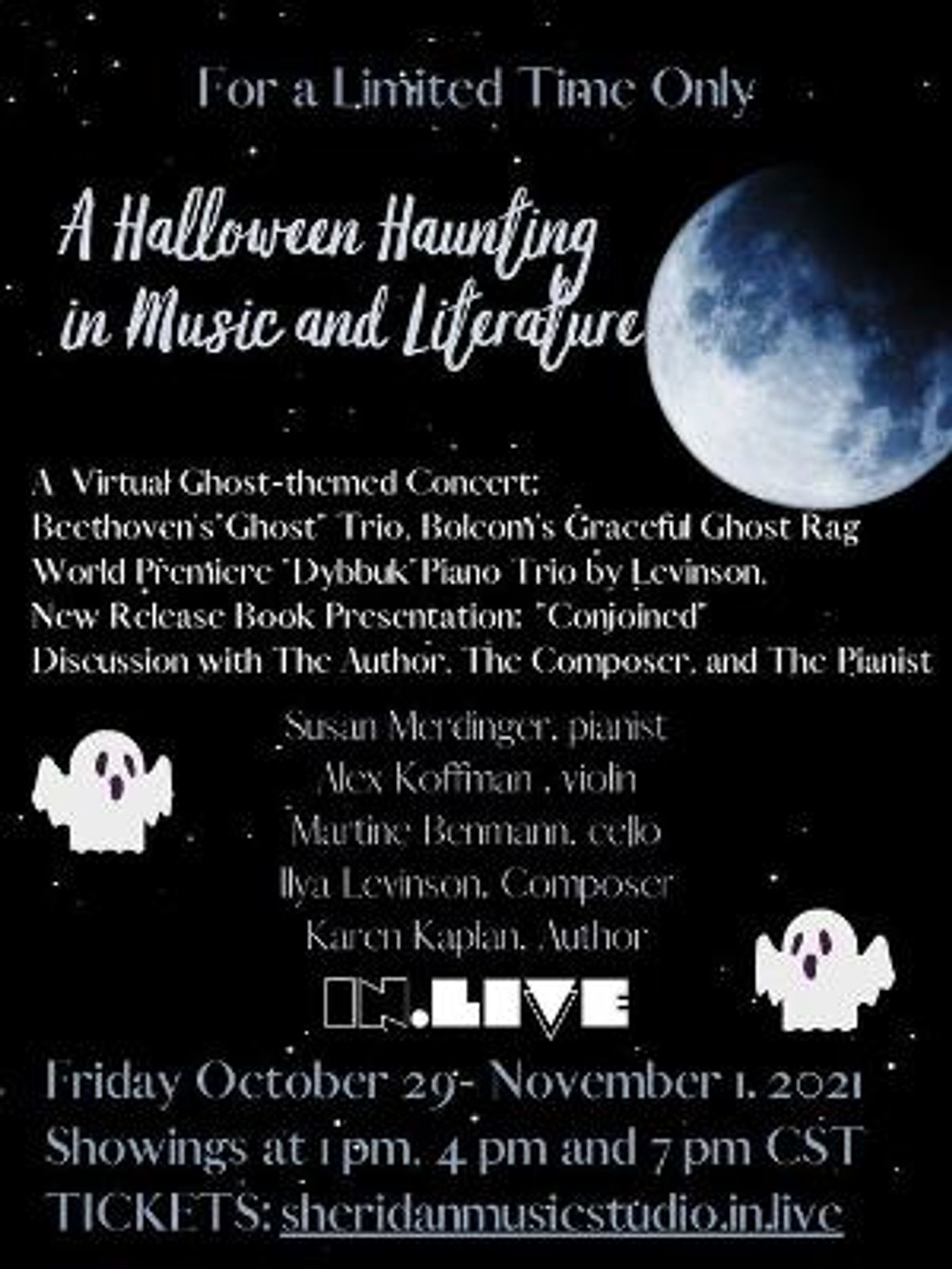 Susan Merdinger to Present A HALLOWEEN HAUNTING IN MUSIC AND LITERATURE  Image