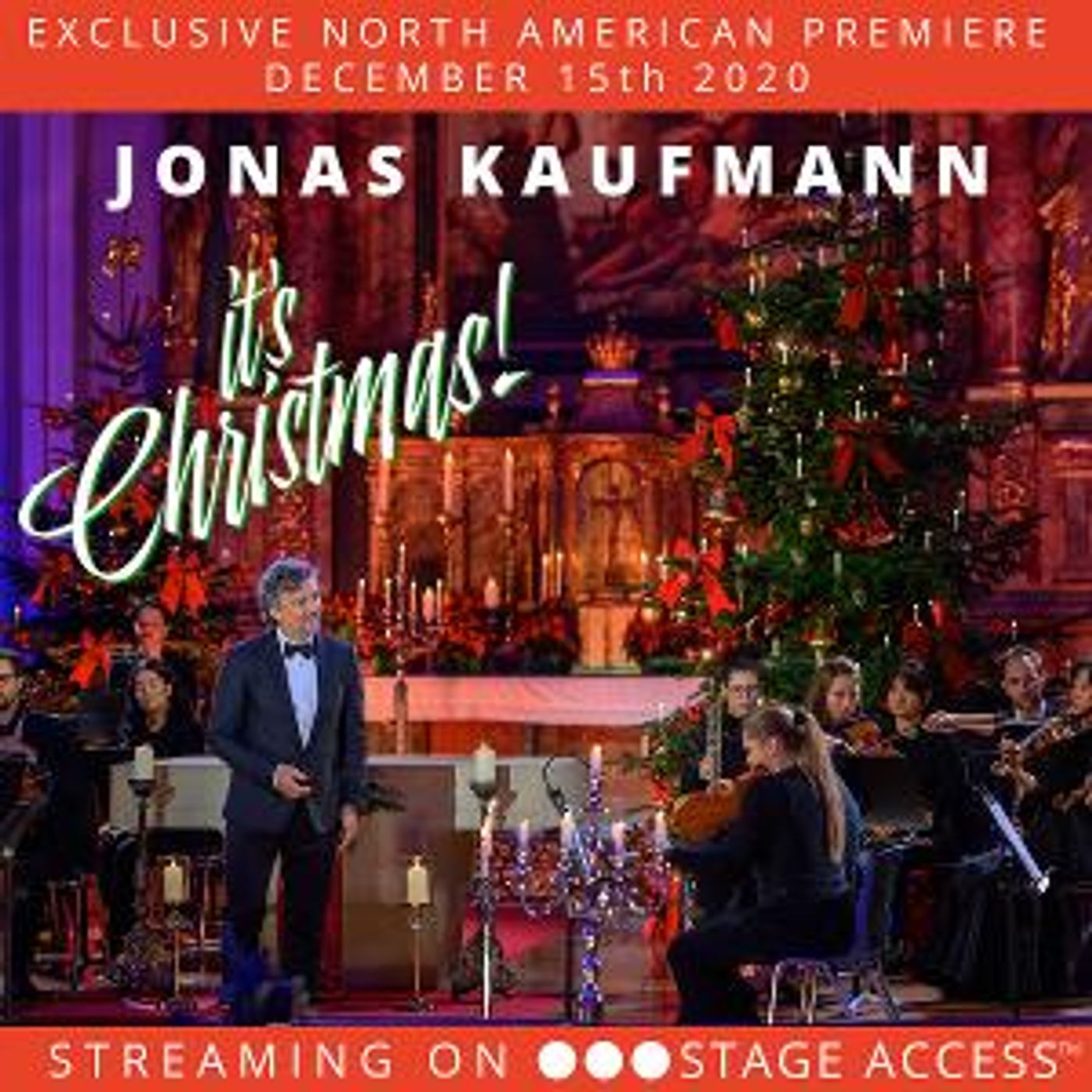 Jonas Kaufmann's IT'S CHRISTMAS! Streams In North America On Stage Access This Week  Image