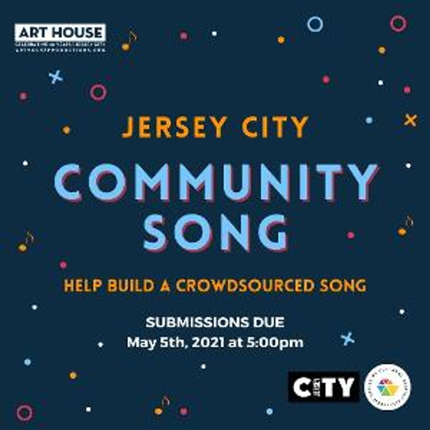 Art House Seeks Submissions For Crowdsourced Project 'Jersey City Community Song'  Image