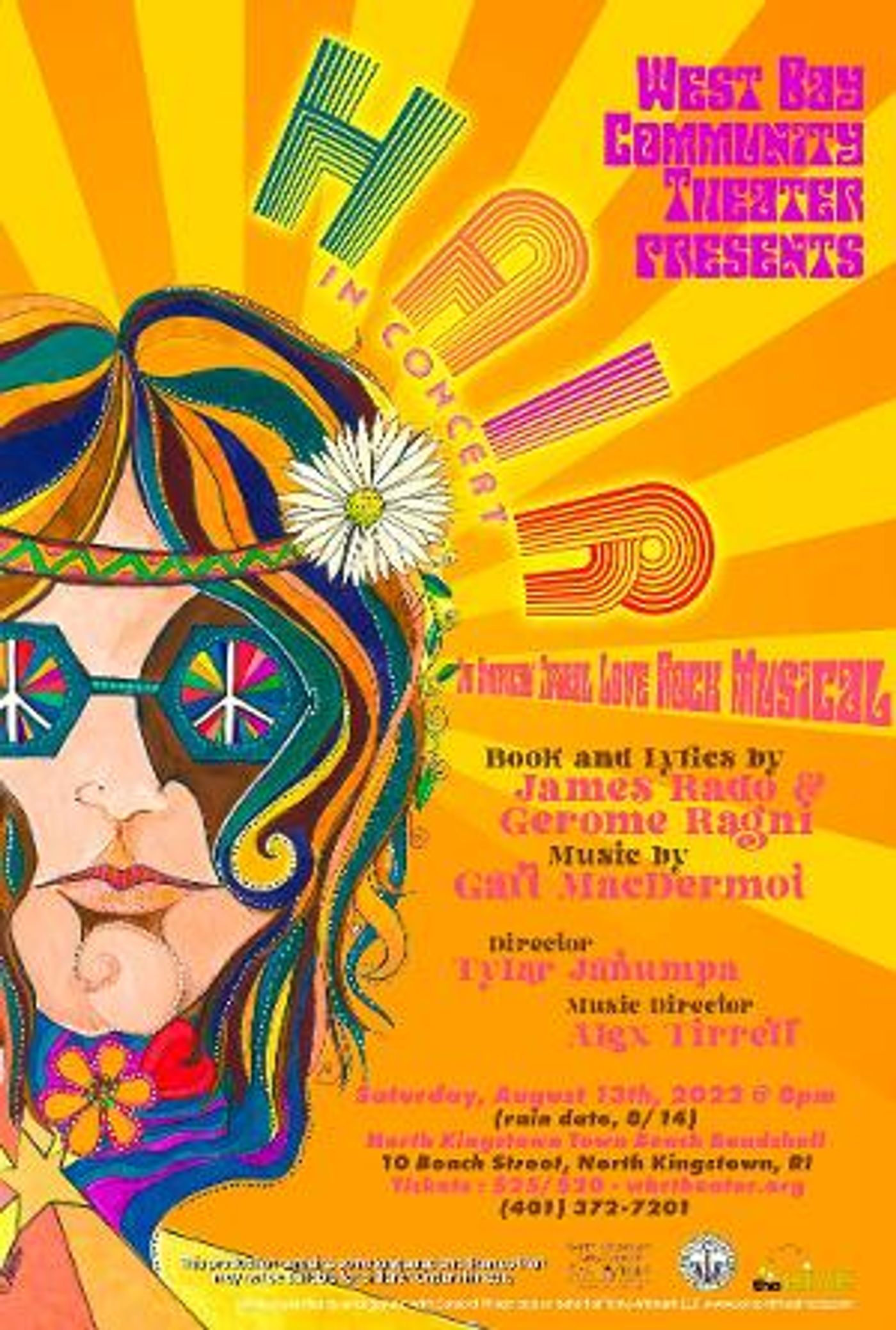West Bay Community Theater to Present HAIR-IN CONCERT in August  Image