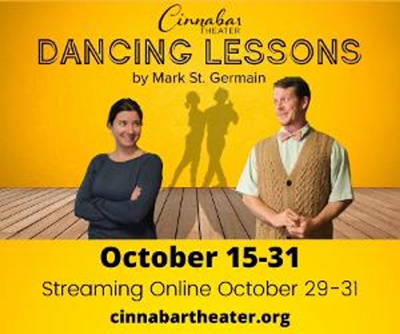 Cinnabar Theater Continues 49th Season With Mark St. Germain's DANCING LESSONS  Image