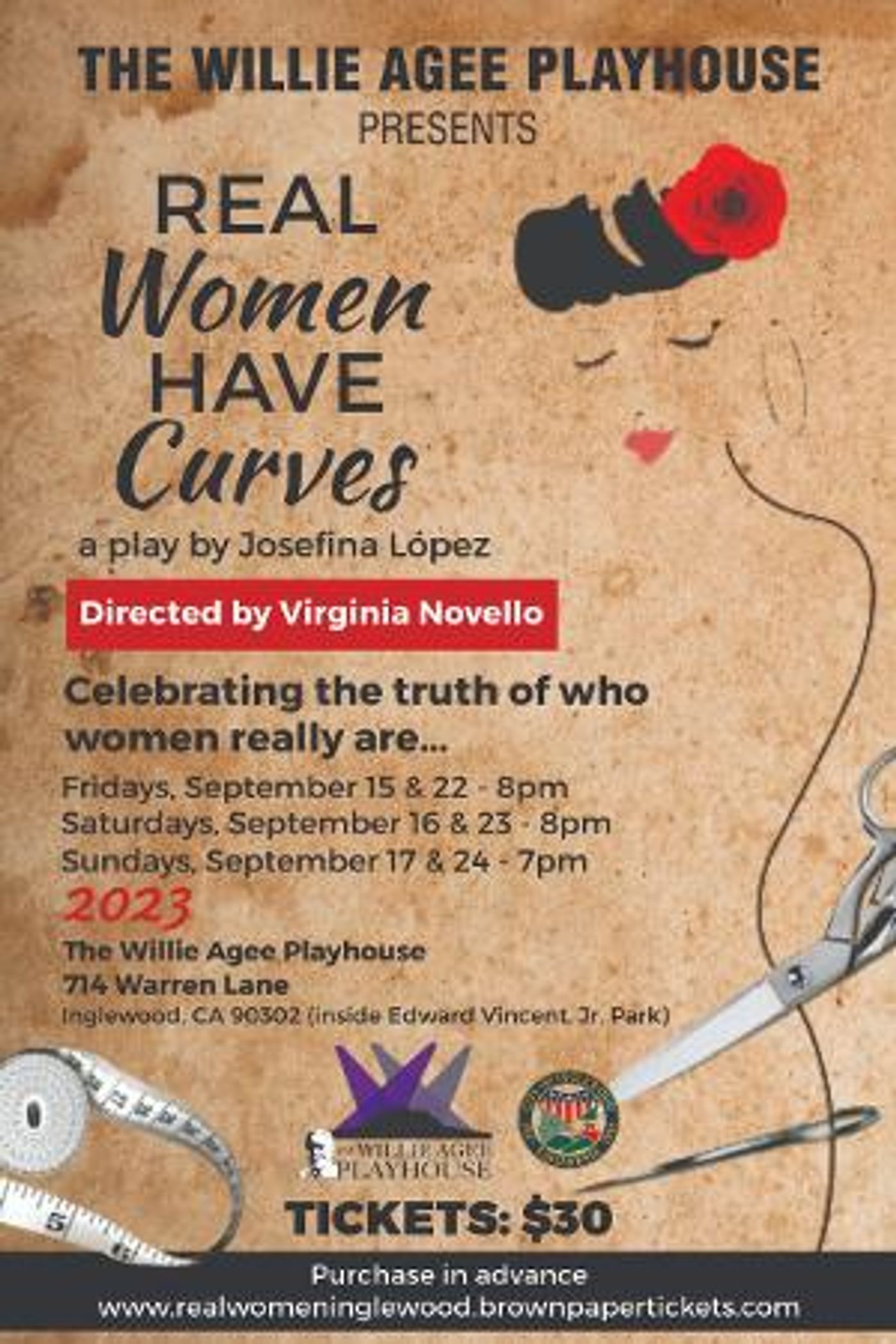 Willie Agee Playhouse to Present Josefina Lopez's REAL WOMEN HAVE CURVES  Image