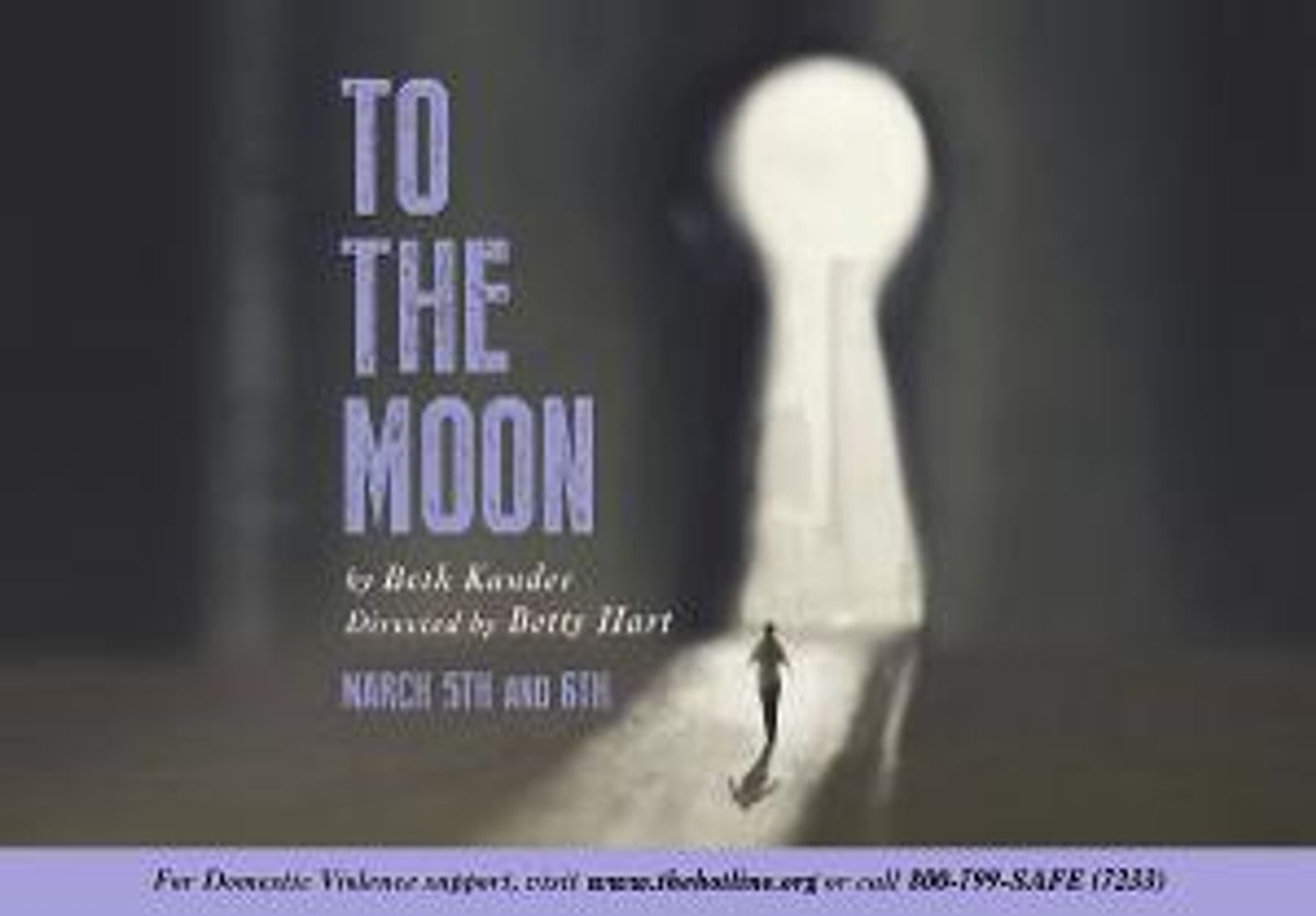 Creede Repertory Theatre Announces Live, Virtual Workshop Presentation of Beth Kander's TO THE MOON  Image