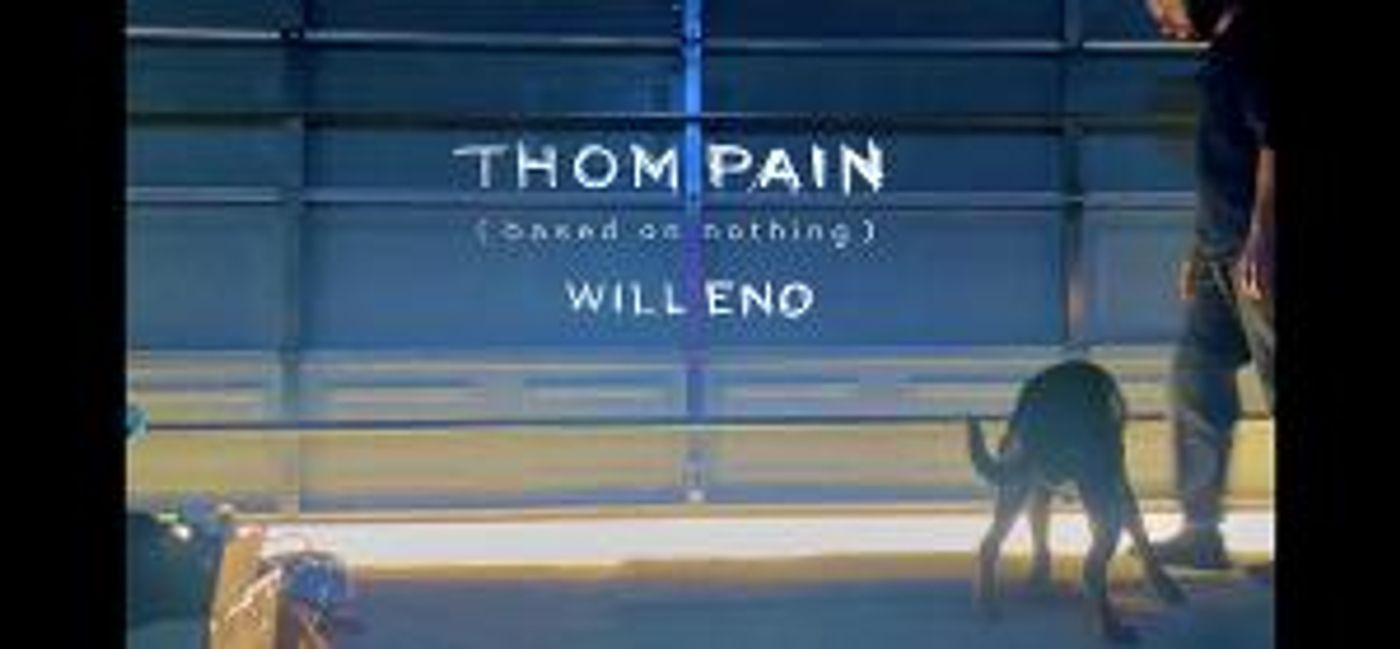 Ghost Manor Productions New Site-Specific Staging Of Pulitzer Prize Finalist THOM PAIN  Image