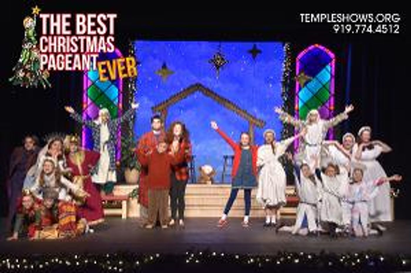 Temple Theatre Presents THE BEST CHRISTMAS PAGEANT EVER  Image
