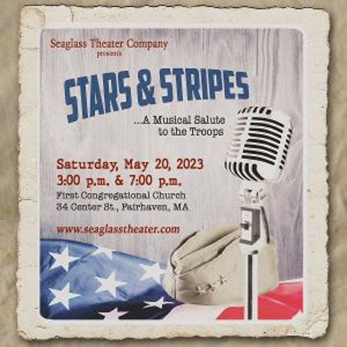 Seaglass Theater Company Presents STARS & STRIPES, May 20  Image