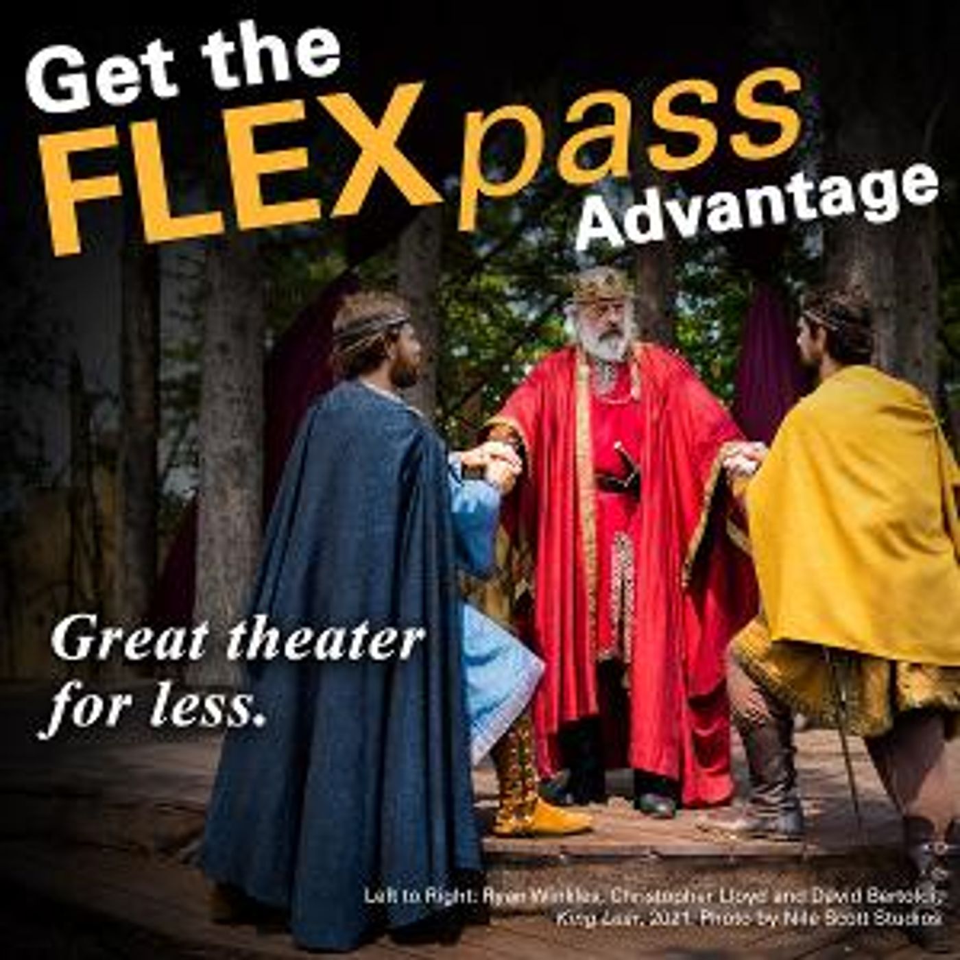 Shakespeare & Company 2022 Season FLEXpasses On Sale Now At Early-bird Prices  Image