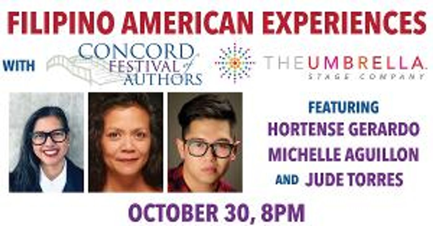The Umbrella Stage Company to Present Special Program Exploring the Filipino American Experience  Image