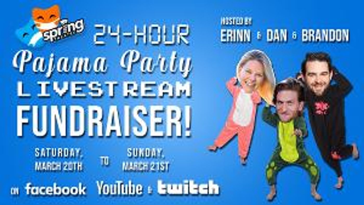 24-hour Live Broadcast Will Raise Funds For Spring Theatre  Image