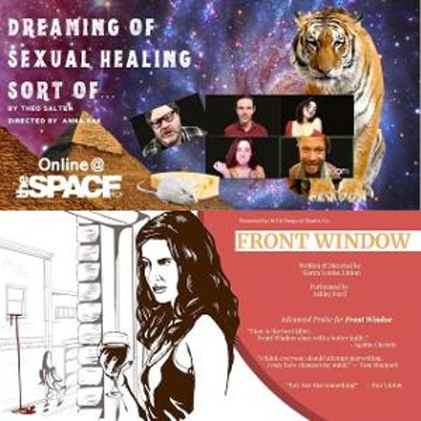 Owl & Pussycat Theatre Company Presents Two World Premieres At Online@theSpaceUK  Image