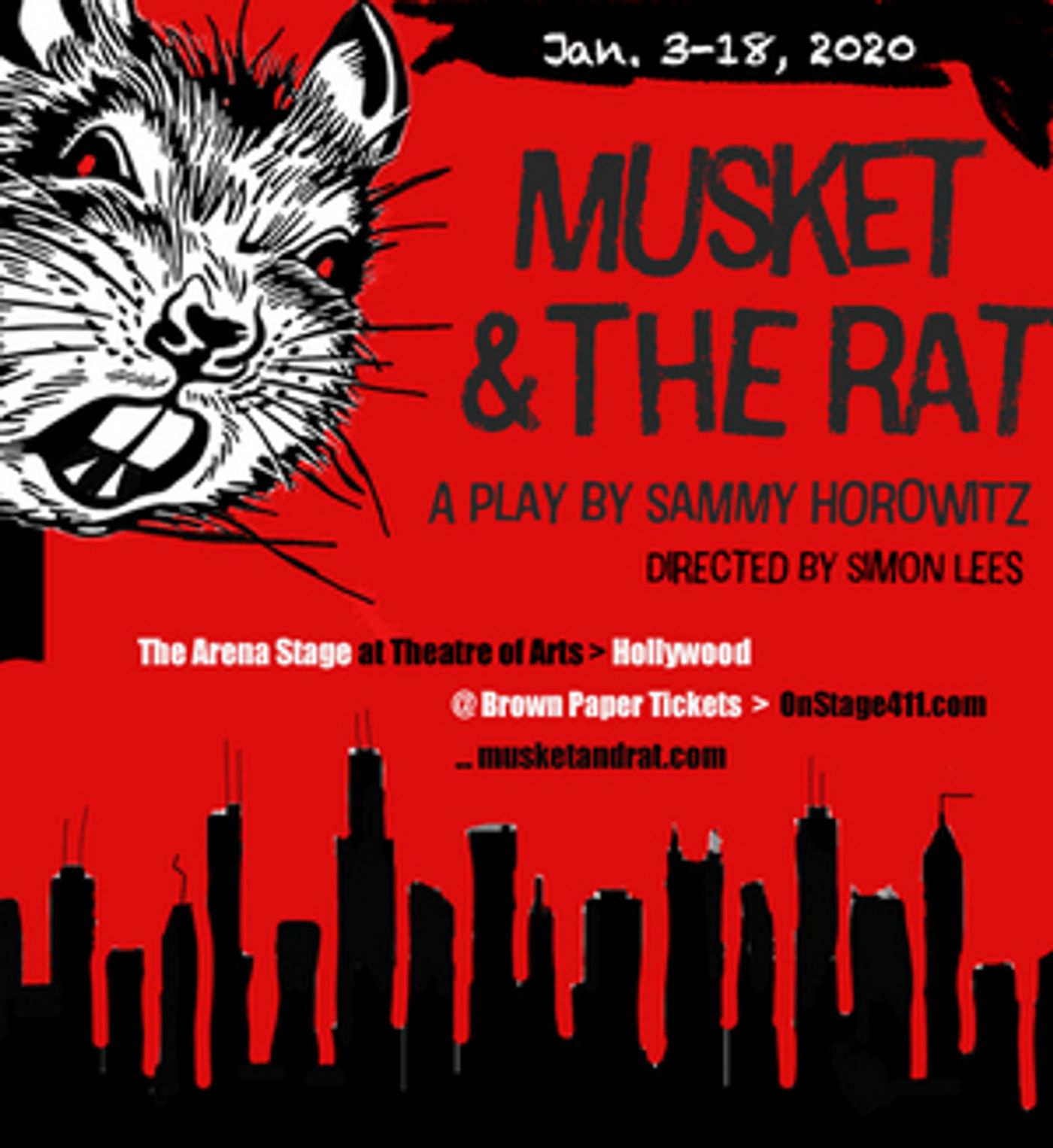 MUSKET AND THE RAT Has its World Premiere In Hollywood On January 4  Image
