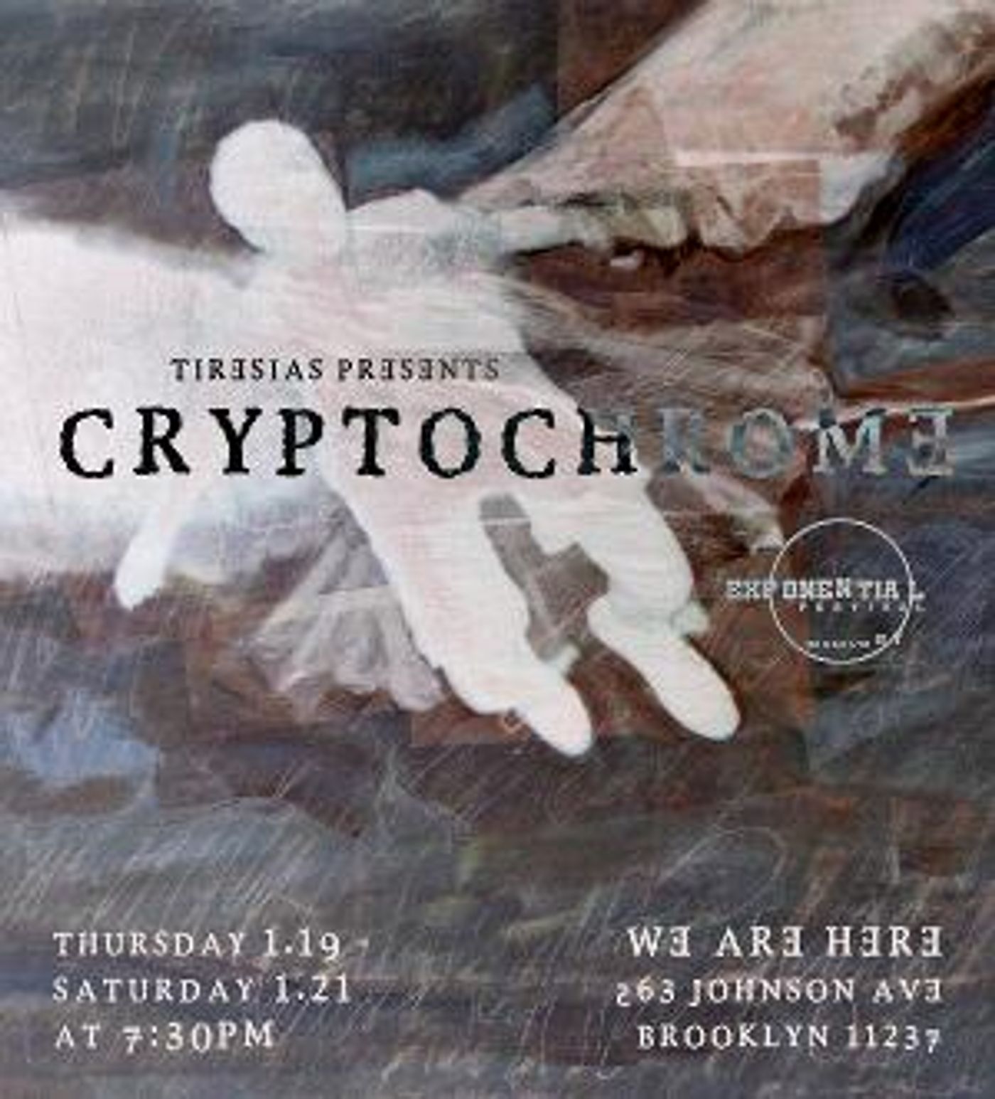 Tiresias to Present CHRYPTOCHROME This Month as Part of the Exponential Festival  Image