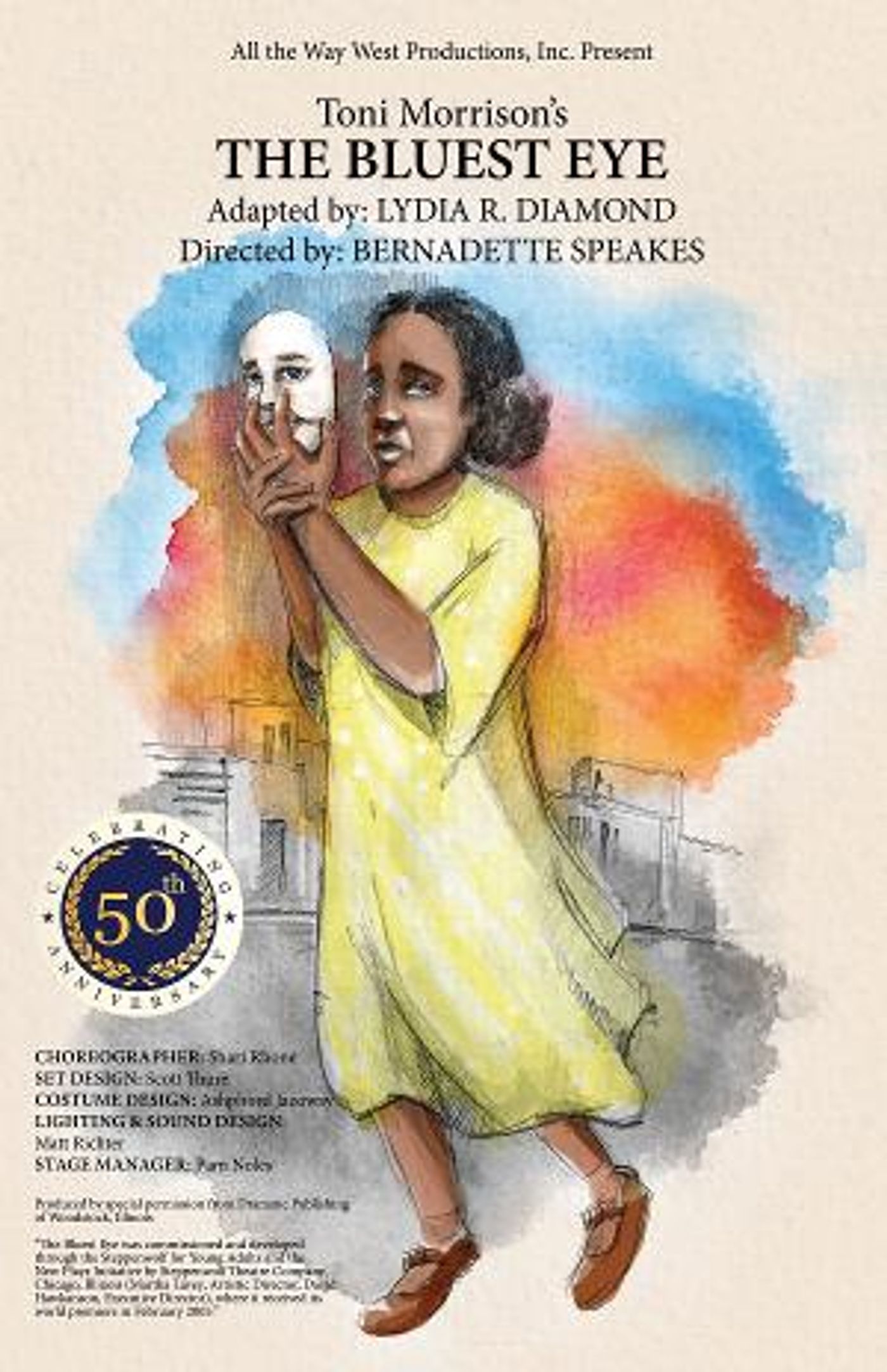 All the Way West Productions Presents THE BLUEST EYE  Image