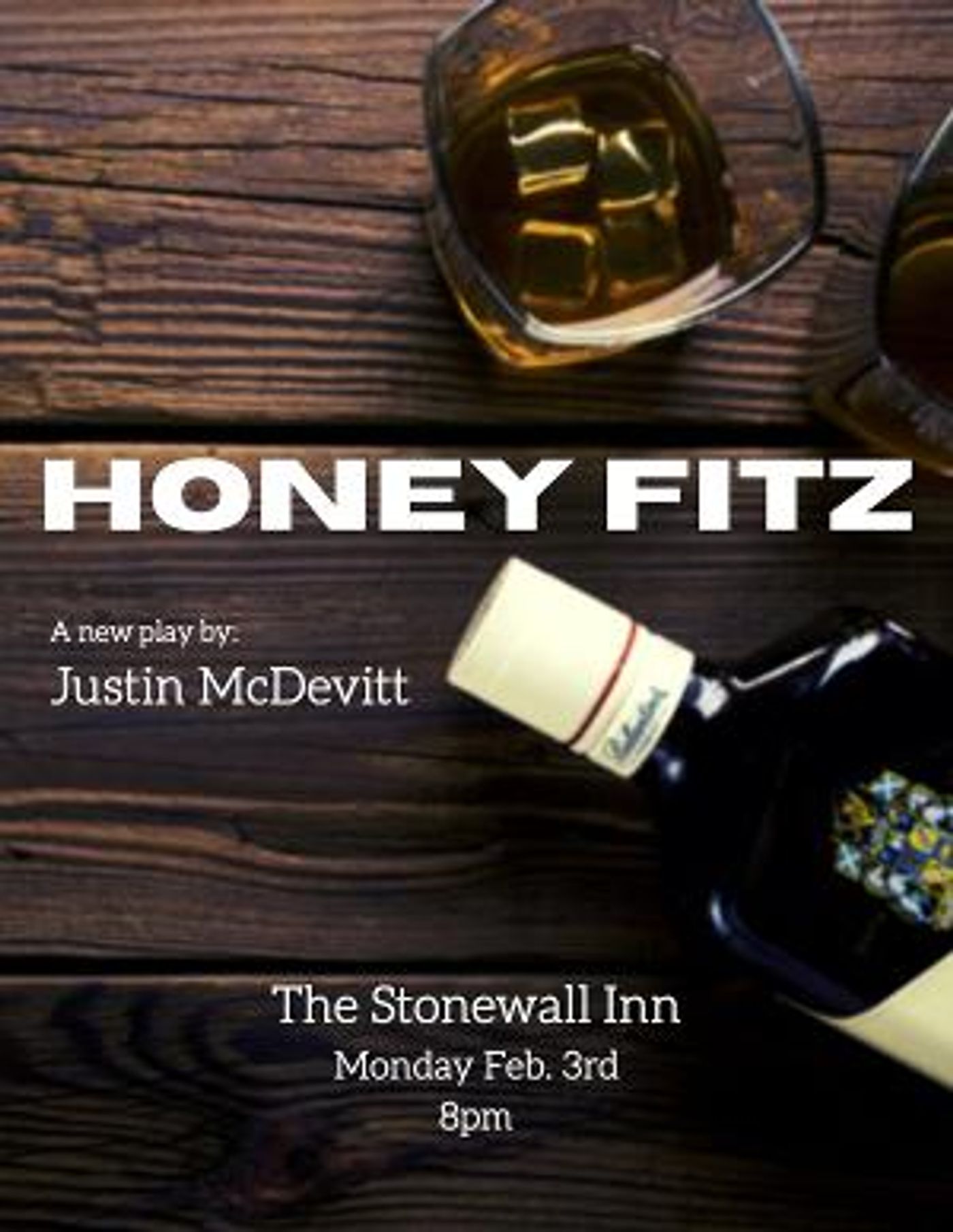 Jessica Harika Returns Upstairs @ The Stonewall Inn To Direct HONEY FITZ  Image