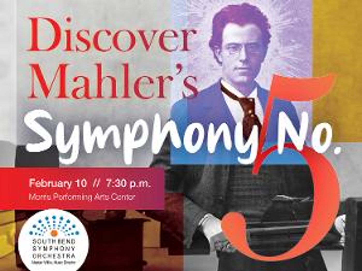 Discover Mahler's Symphony No. 5 with The South Bend Symphony On February 10   Image